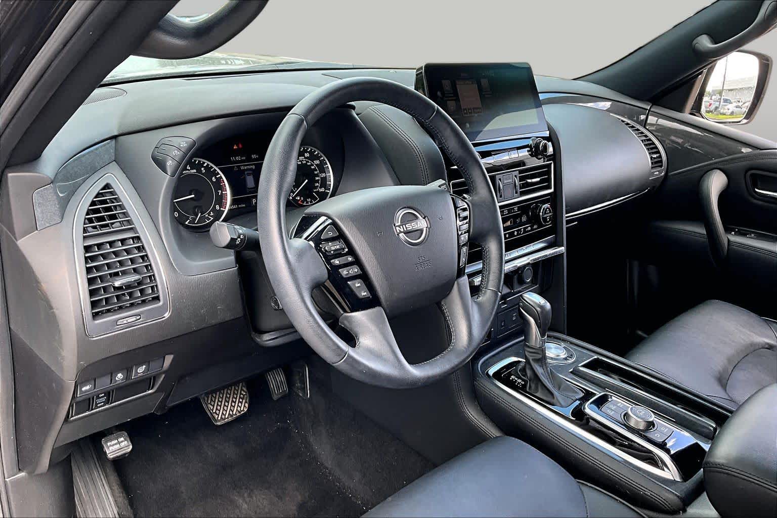 2024 Nissan Armada SL Super Black at Mercedes-Benz of Houston North