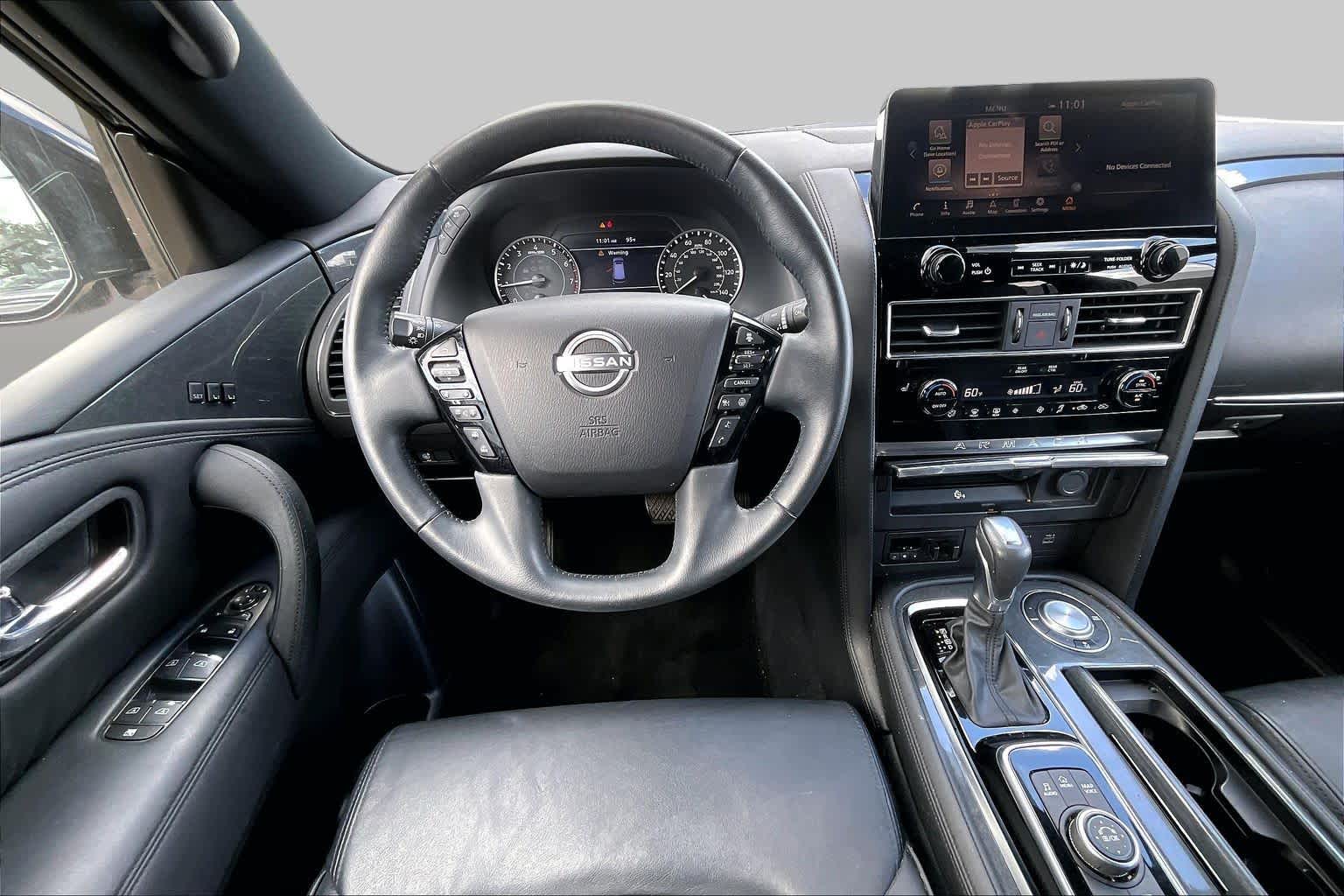 2024 Nissan Armada SL Super Black at Mercedes-Benz of Houston North
