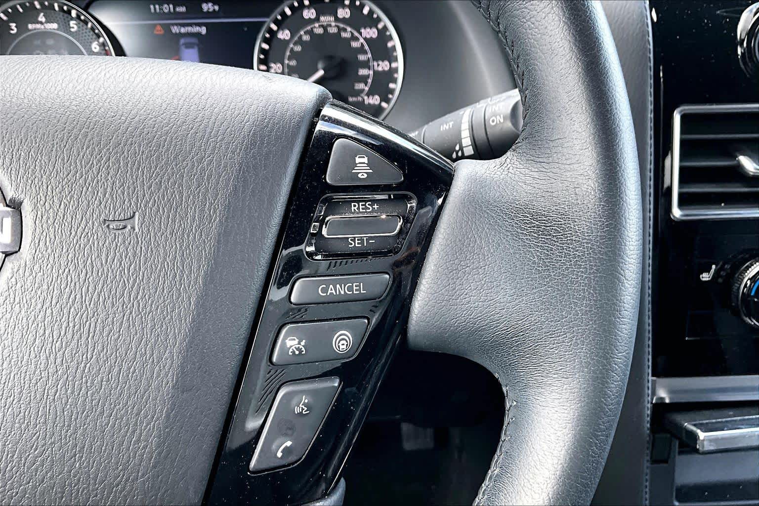 2024 Nissan Armada SL Super Black at Mercedes-Benz of Houston North