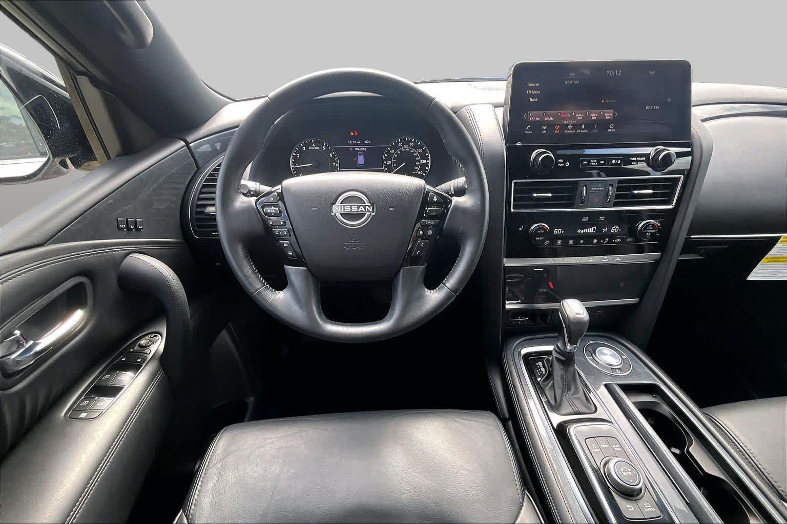 2023 Nissan Armada SL Aspen White Tricoat at AutoNation USA Katy