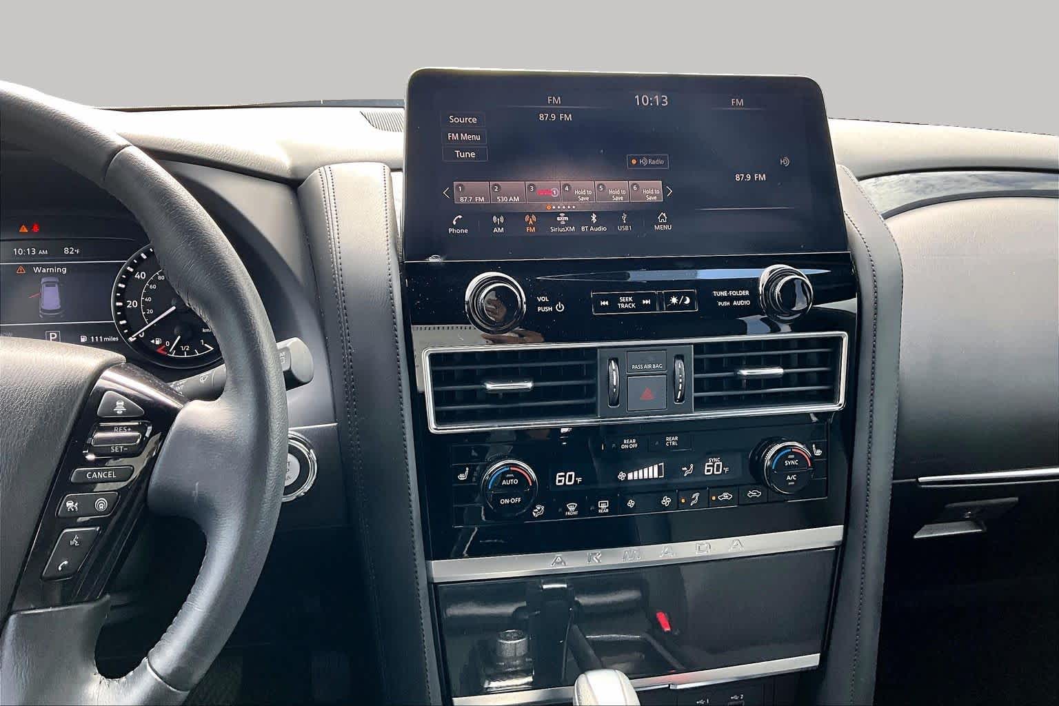 2023 Nissan Armada SL Aspen White Tricoat at AutoNation USA Katy