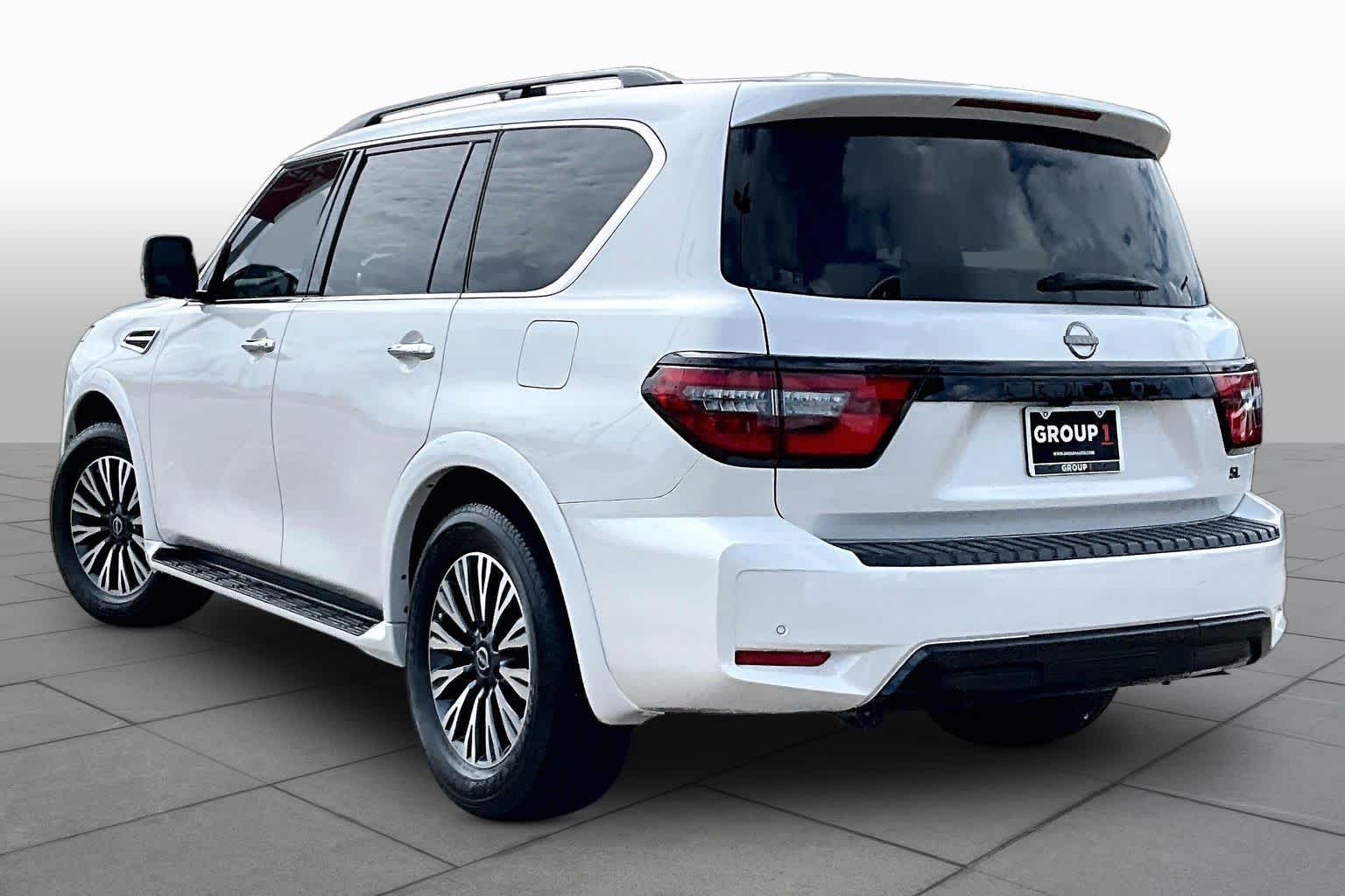 2023 Nissan Armada SL Aspen White Tricoat at AutoNation USA Katy