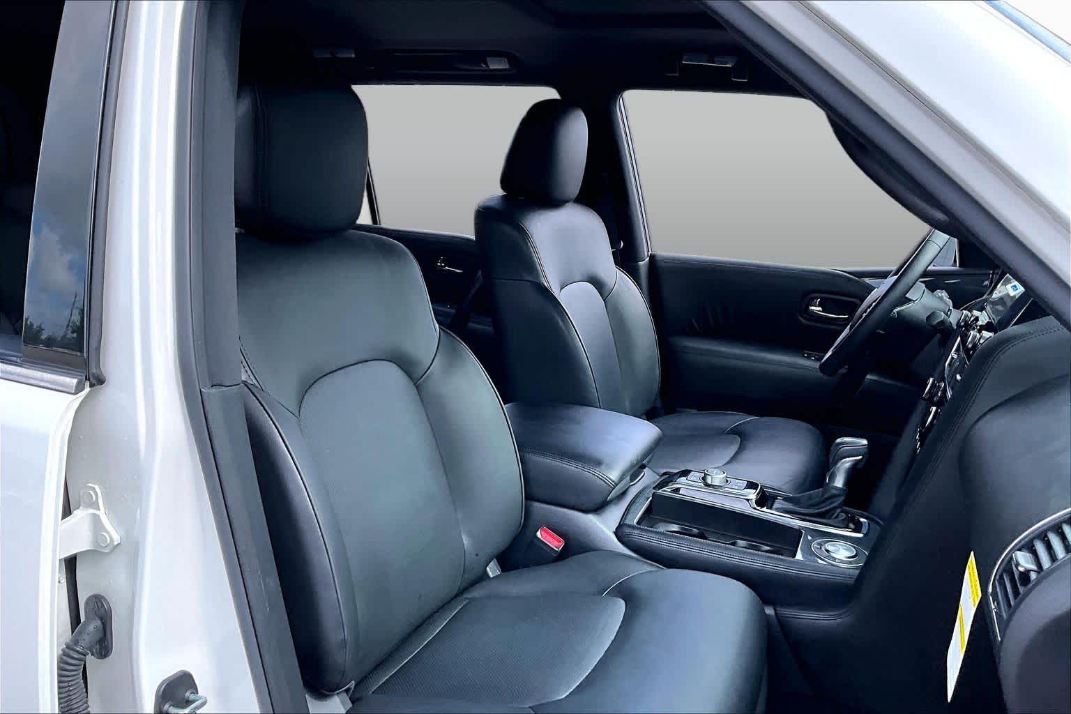 2023 Nissan Armada SL Aspen White Tricoat at AutoNation USA Katy