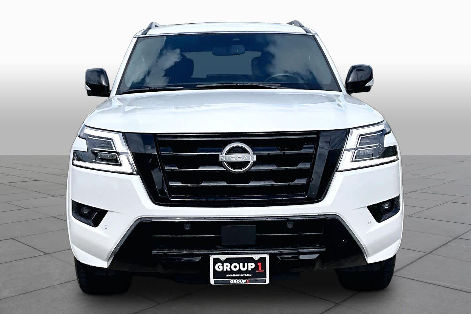2023 Nissan Armada SL Aspen White Tricoat at AutoNation USA Katy