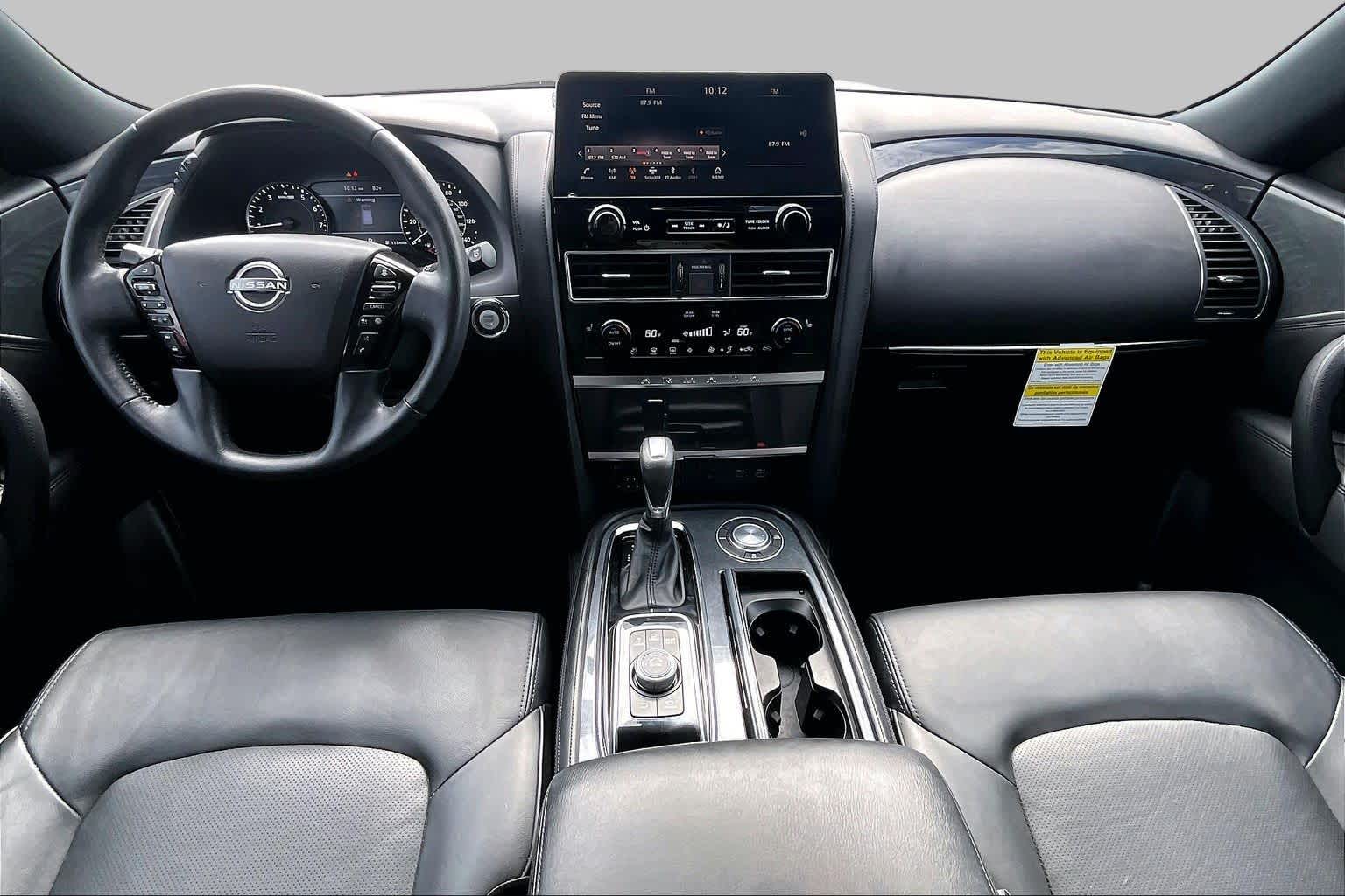 2023 Nissan Armada SL Aspen White Tricoat at AutoNation USA Katy