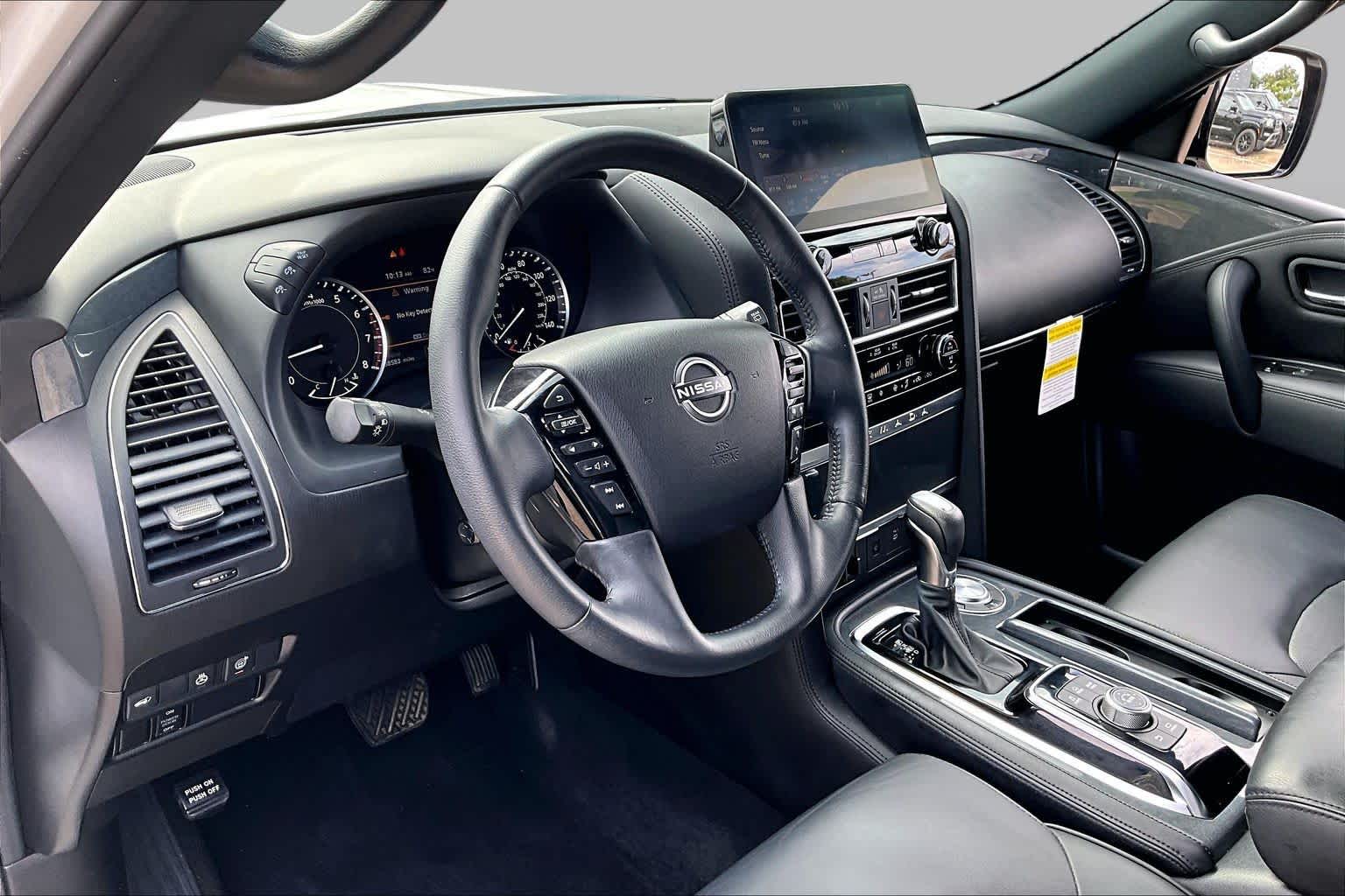 2023 Nissan Armada SL Aspen White Tricoat at AutoNation USA Katy