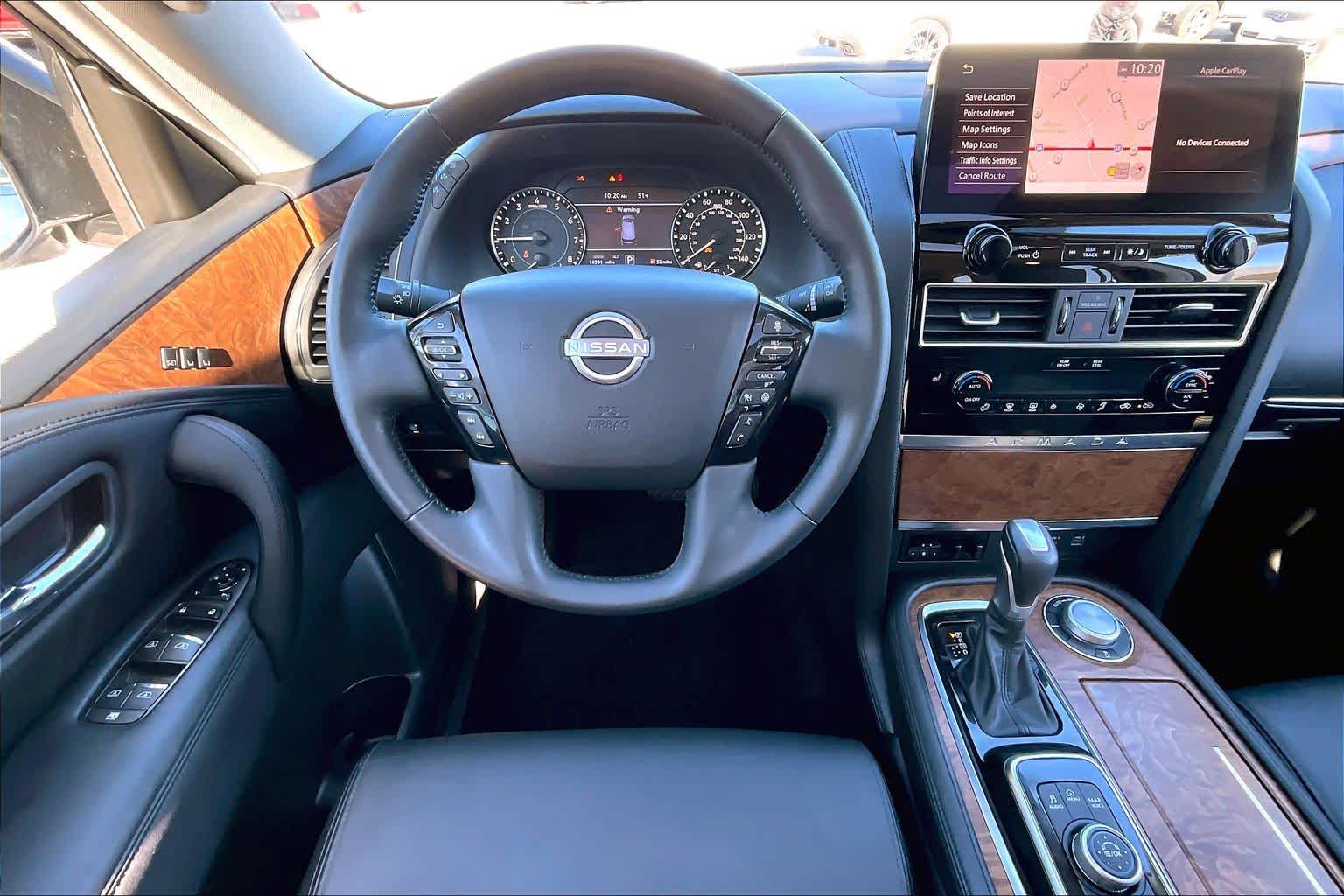 2024 Nissan Armada SL Aspen White Tricoat at AutoNation Toyota Gulf Fwy