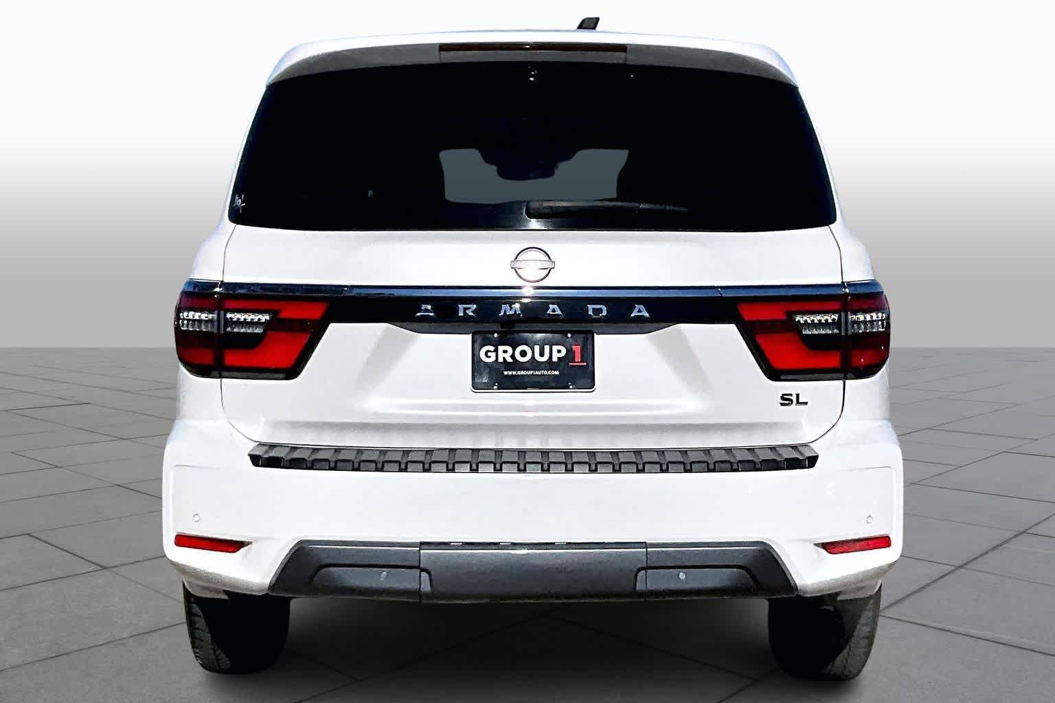 2024 Nissan Armada SL Aspen White Tricoat at AutoNation Toyota Gulf Fwy