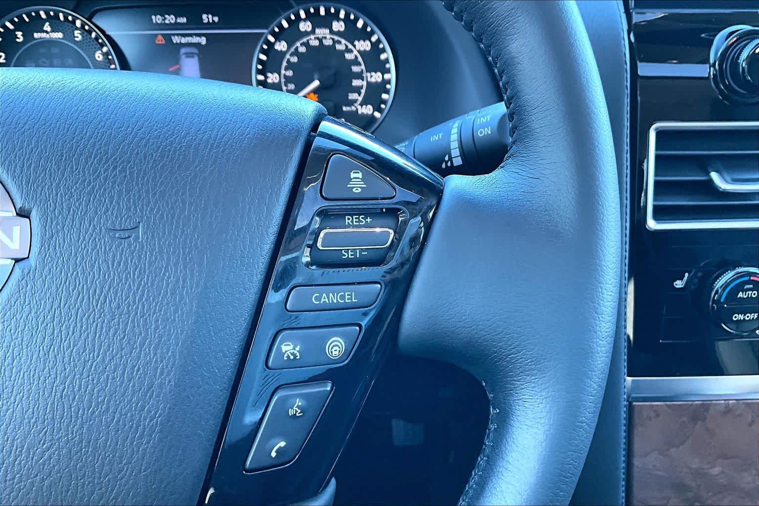 2024 Nissan Armada SL Aspen White Tricoat at AutoNation Toyota Gulf Fwy