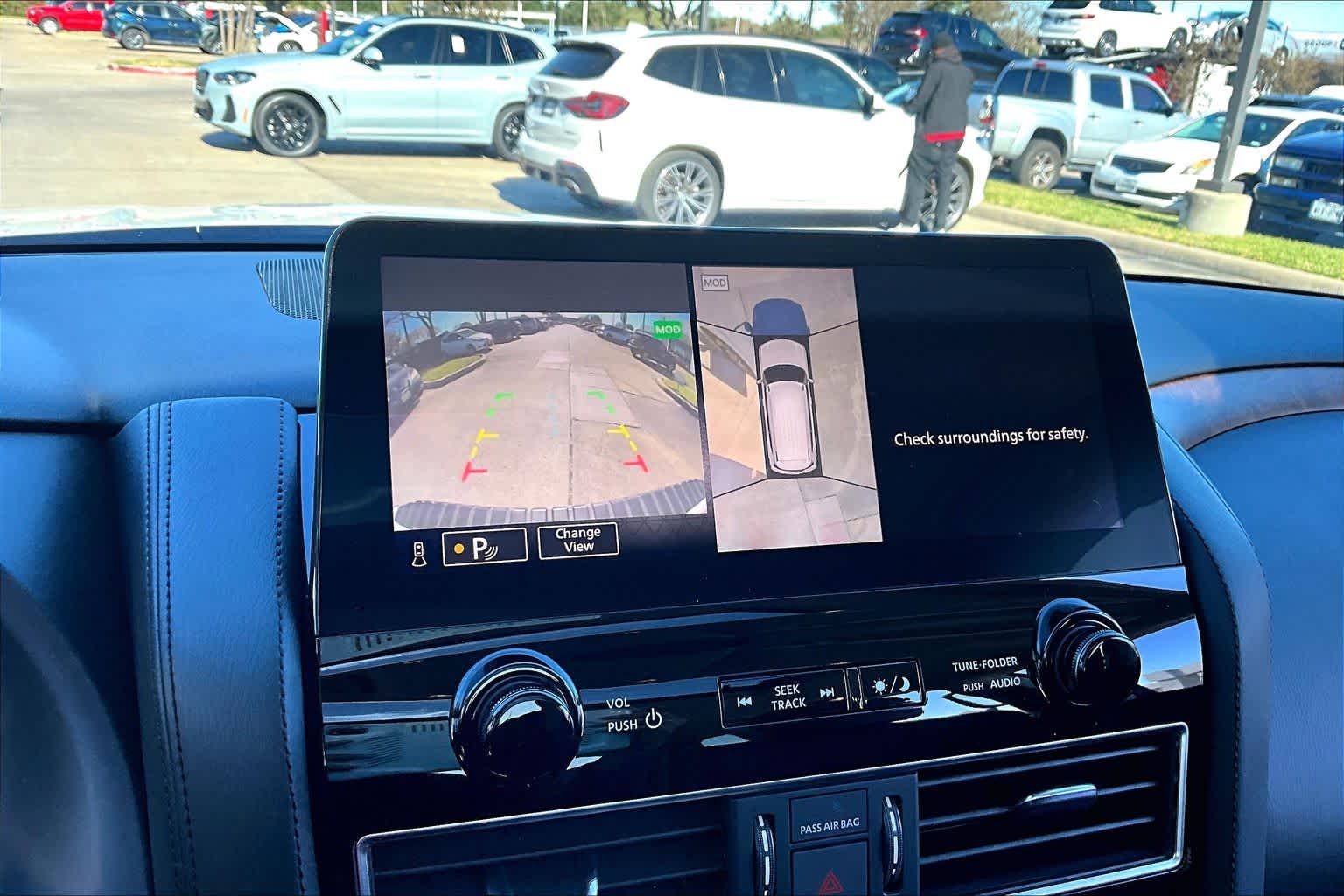 2024 Nissan Armada SL Aspen White Tricoat at AutoNation Toyota Gulf Fwy