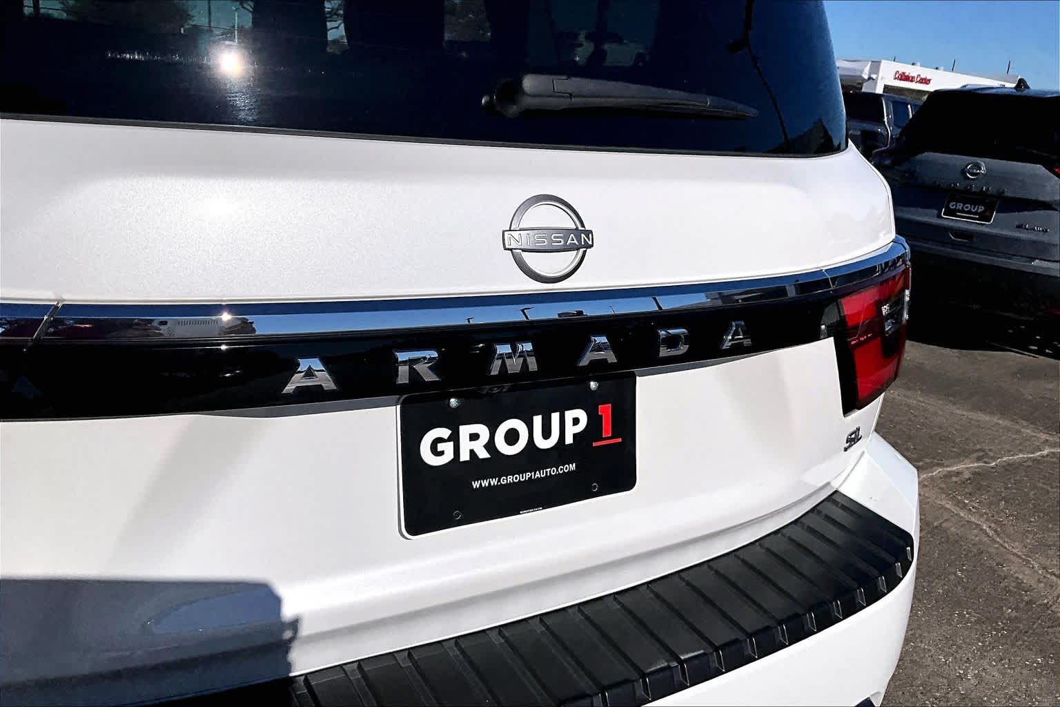 2024 Nissan Armada SL Aspen White Tricoat at AutoNation Toyota Gulf Fwy