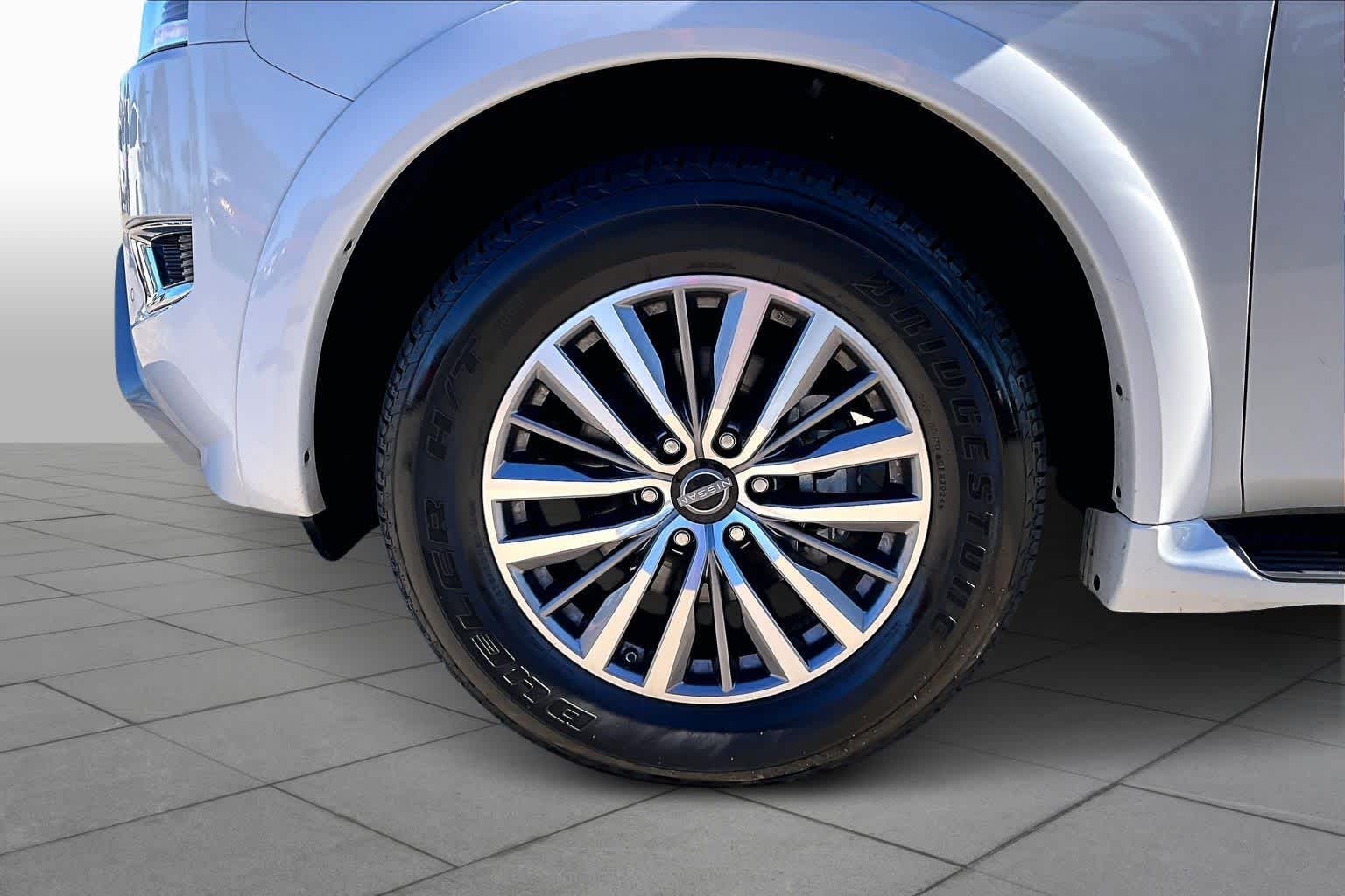 2024 Nissan Armada SL Aspen White Tricoat at AutoNation Toyota Gulf Fwy