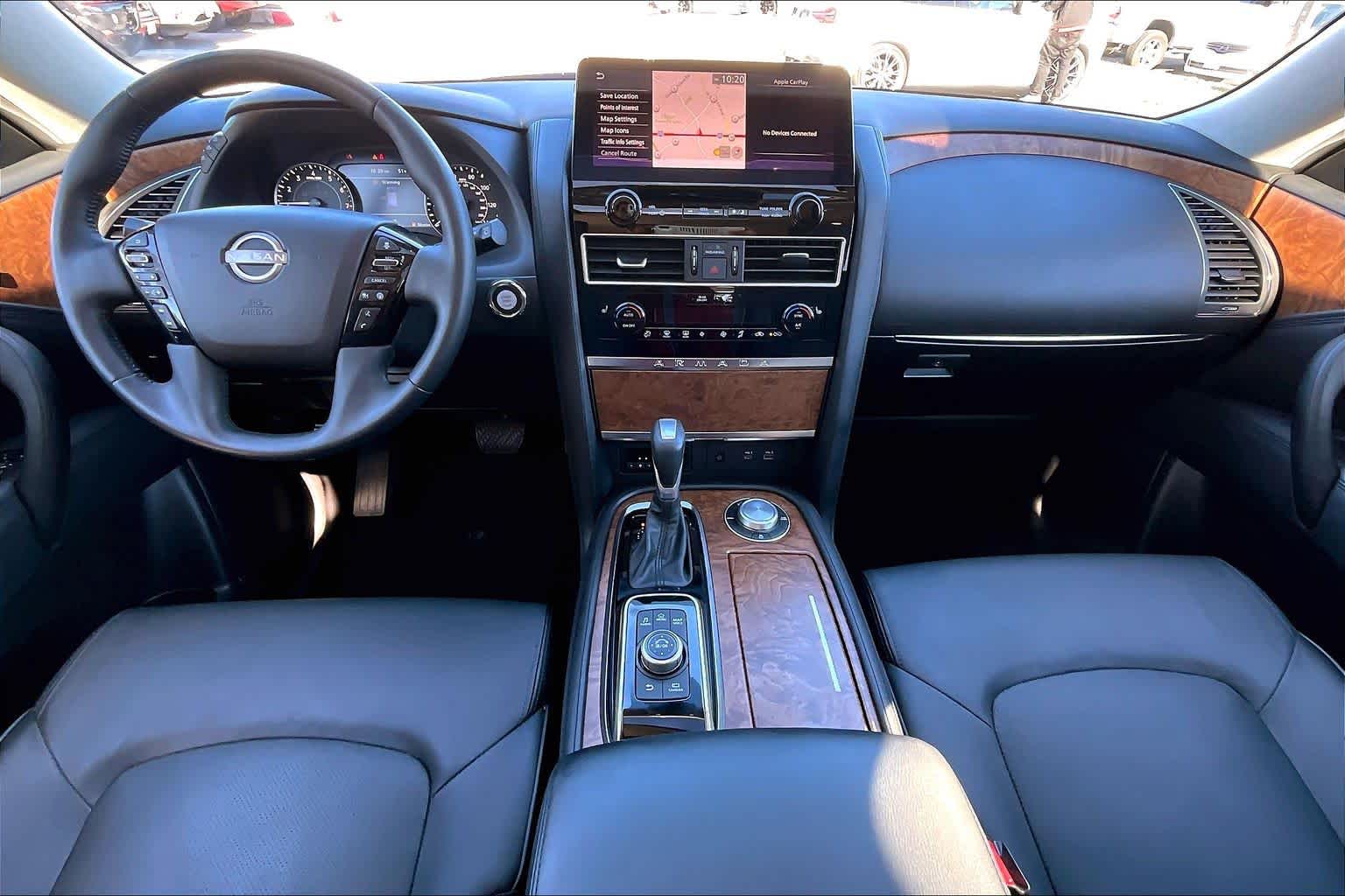 2024 Nissan Armada SL Aspen White Tricoat at AutoNation Toyota Gulf Fwy