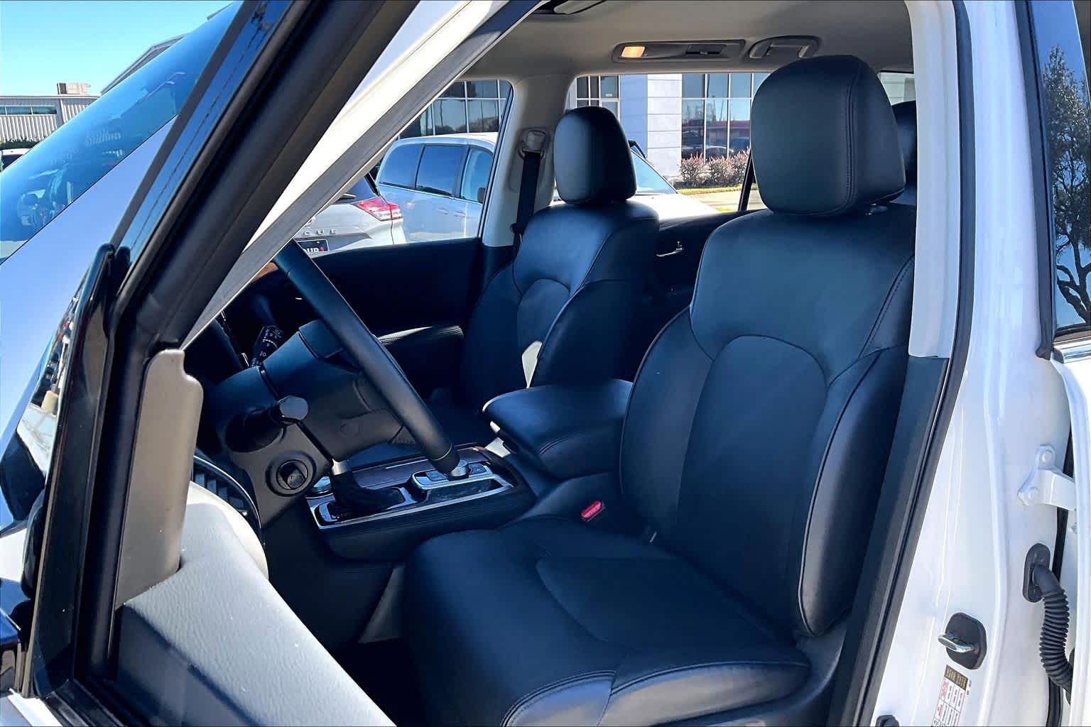 2024 Nissan Armada SL Aspen White Tricoat at AutoNation Toyota Gulf Fwy