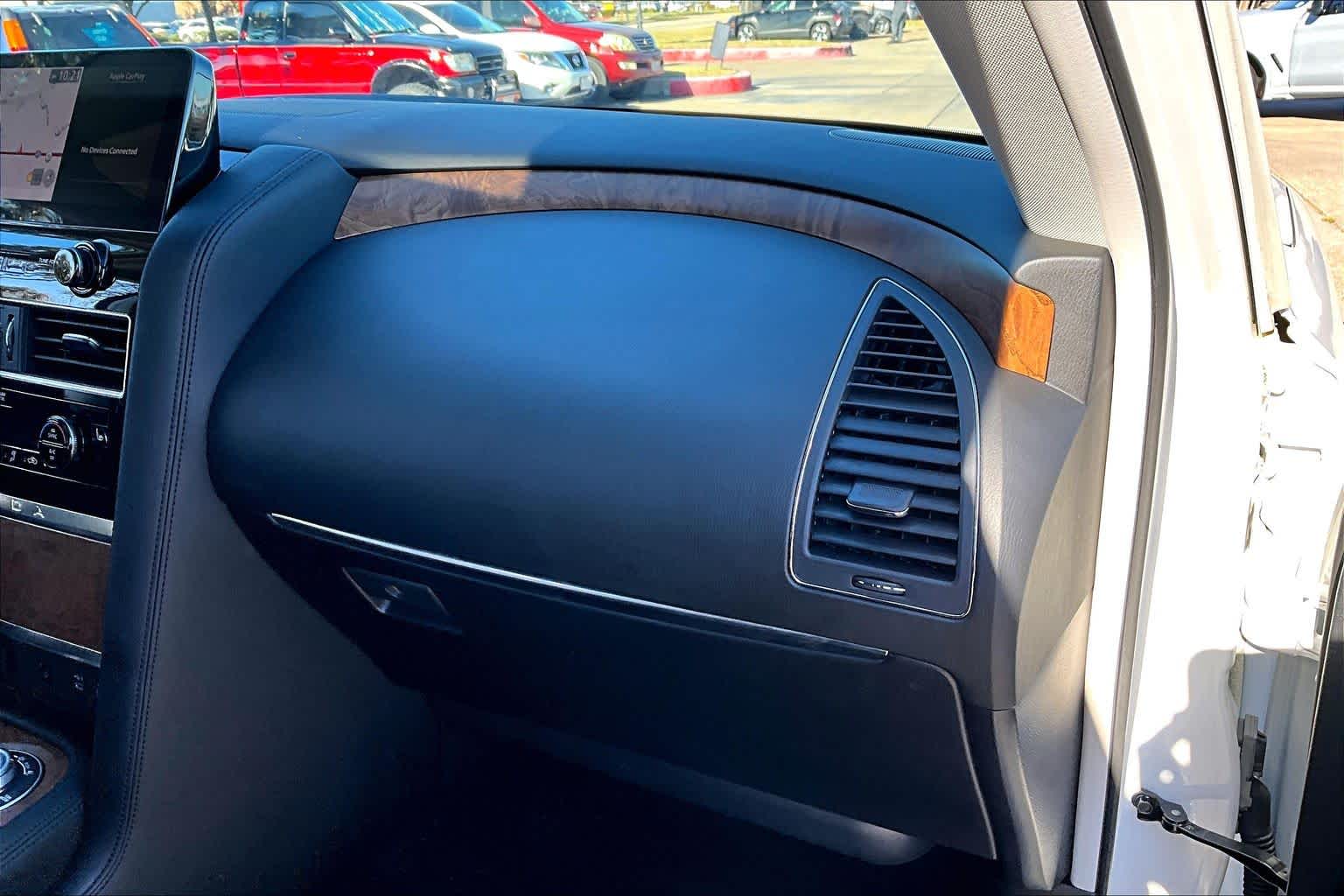 2024 Nissan Armada SL Aspen White Tricoat at AutoNation Toyota Gulf Fwy