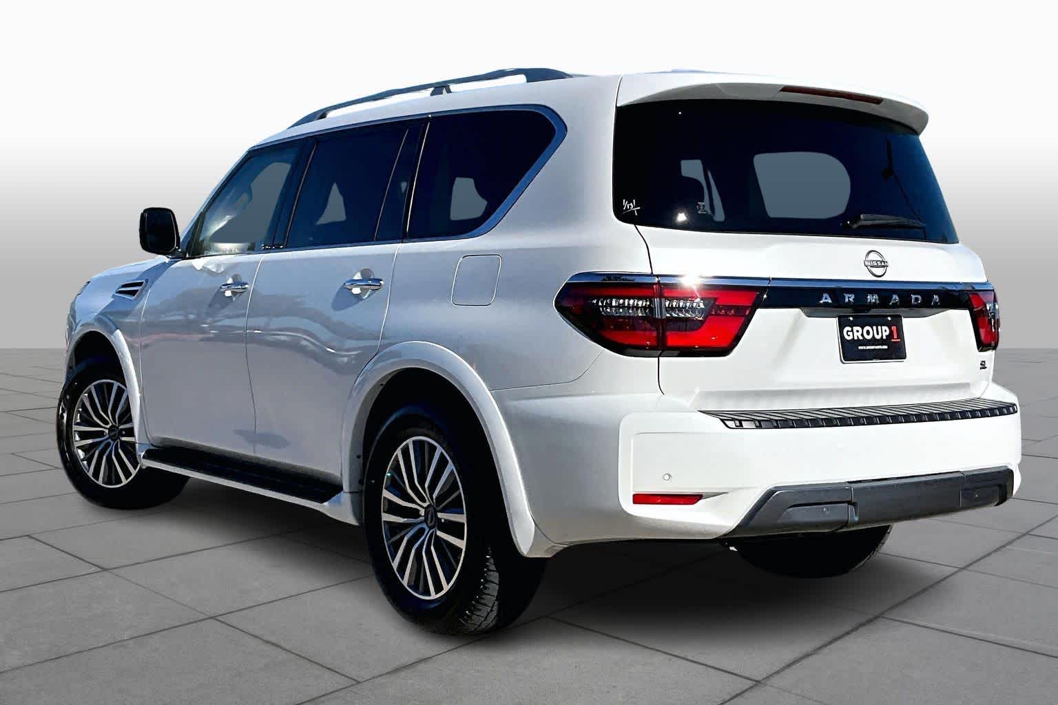 2024 Nissan Armada SL Aspen White Tricoat at AutoNation Toyota Gulf Fwy