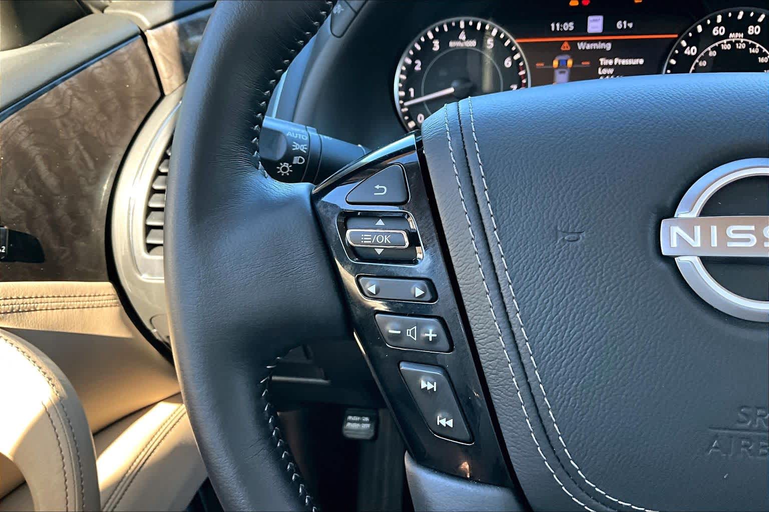 2024 Nissan Armada Platinum Coulis Red Pearl at AutoNation Toyota Gulf Fwy