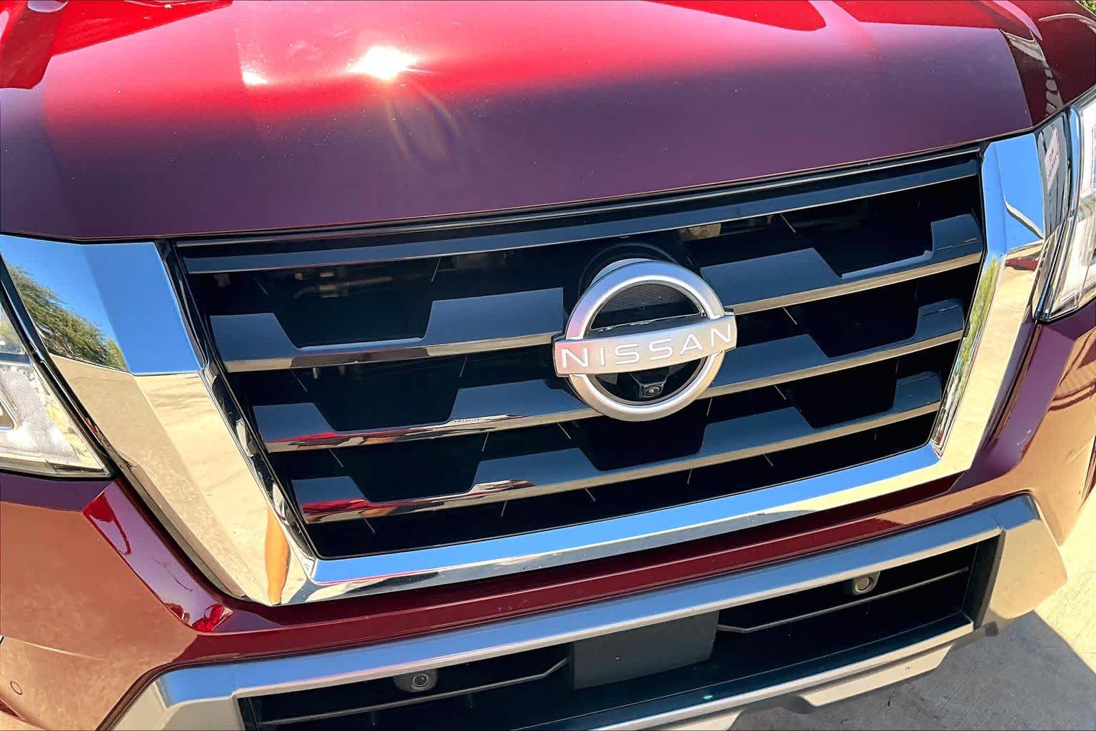 2024 Nissan Armada Platinum Coulis Red Pearl at AutoNation Toyota Gulf Fwy