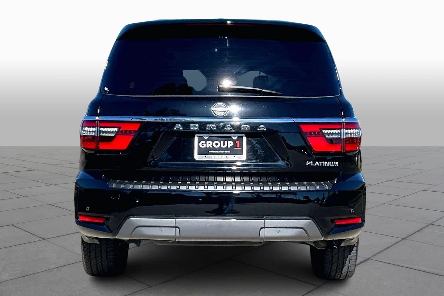 2023 Nissan Armada Platinum Super Black at Mercedes-Benz of Houston North