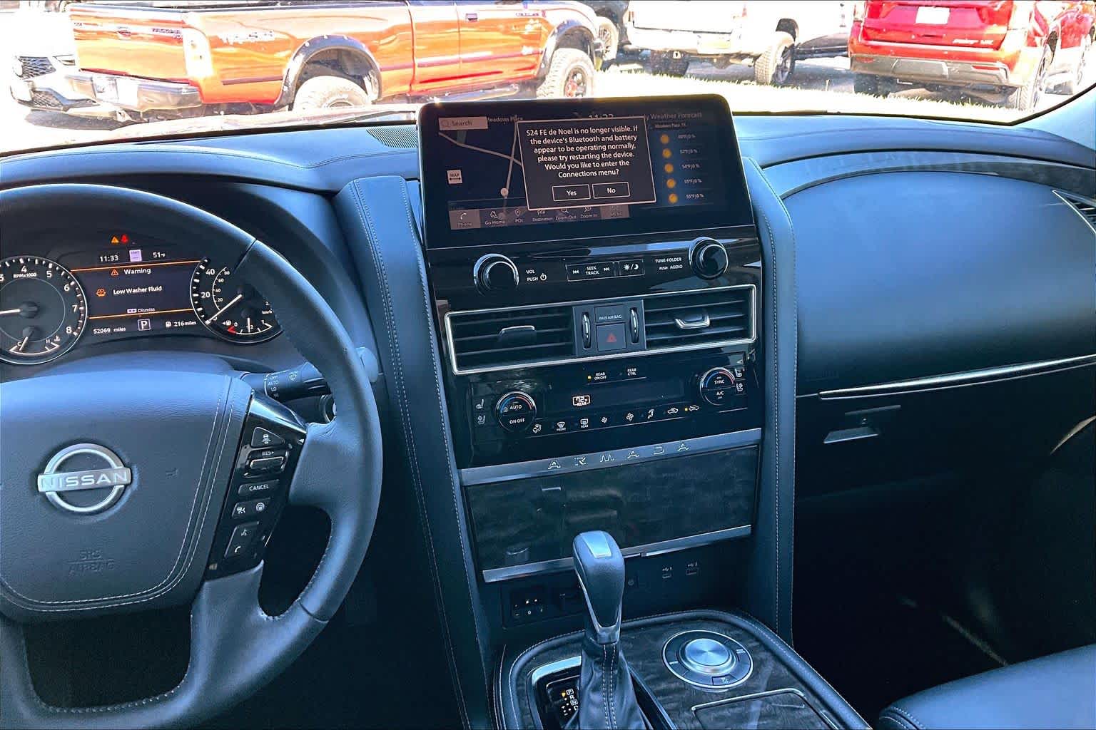 2023 Nissan Armada Platinum Super Black at Mercedes-Benz of Houston North