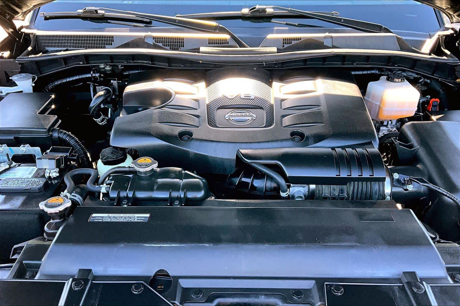 2023 Nissan Armada Platinum Super Black at Mercedes-Benz of Houston North