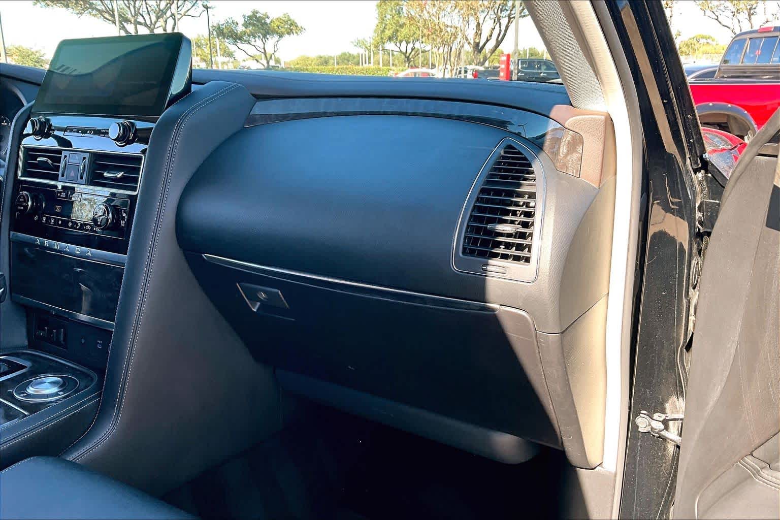 2023 Nissan Armada Platinum Super Black at Mercedes-Benz of Houston North