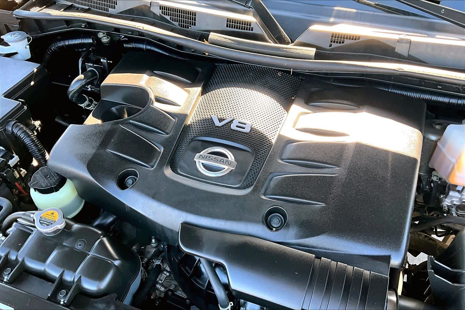 2023 Nissan Armada Platinum Super Black at Mercedes-Benz of Houston North