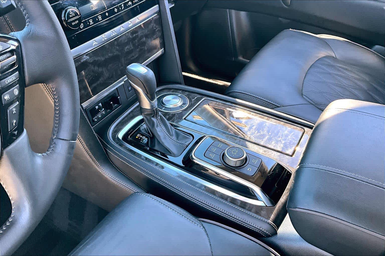 2023 Nissan Armada Platinum Super Black at Mercedes-Benz of Houston North