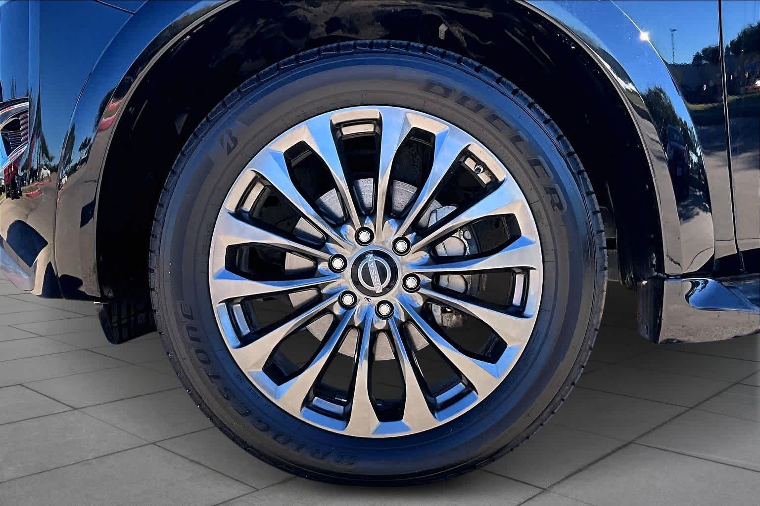 2023 Nissan Armada Platinum Super Black at Mercedes-Benz of Houston North