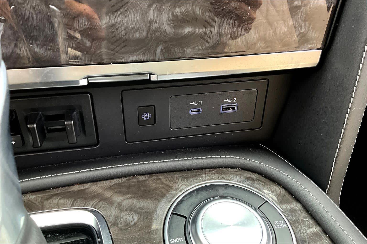 2024 Nissan Armada Platinum Aspen White Tricoat at AutoNation Toyota Gulf Fwy