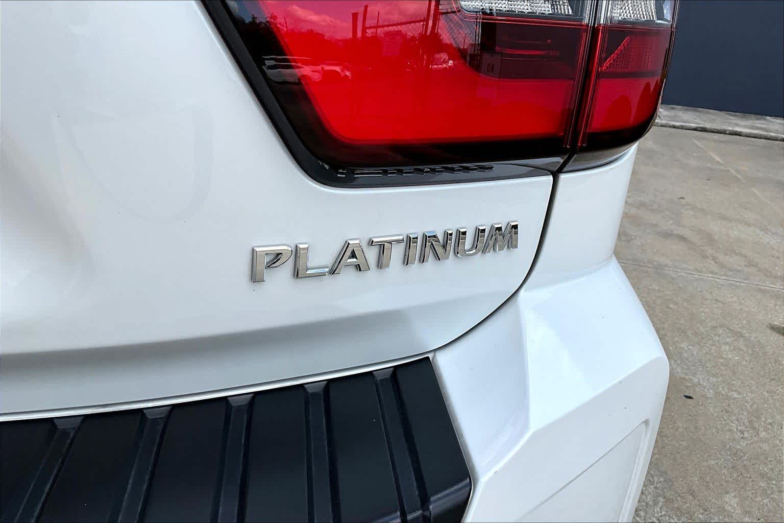 2024 Nissan Armada Platinum Aspen White Tricoat at AutoNation Toyota Gulf Fwy
