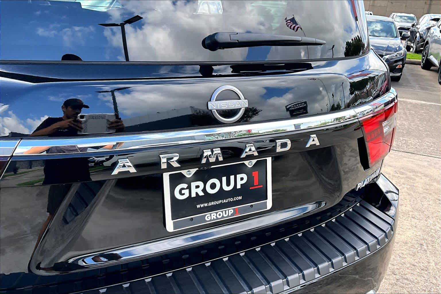 2023 Nissan Armada Platinum Super Black at AutoNation USA Houston