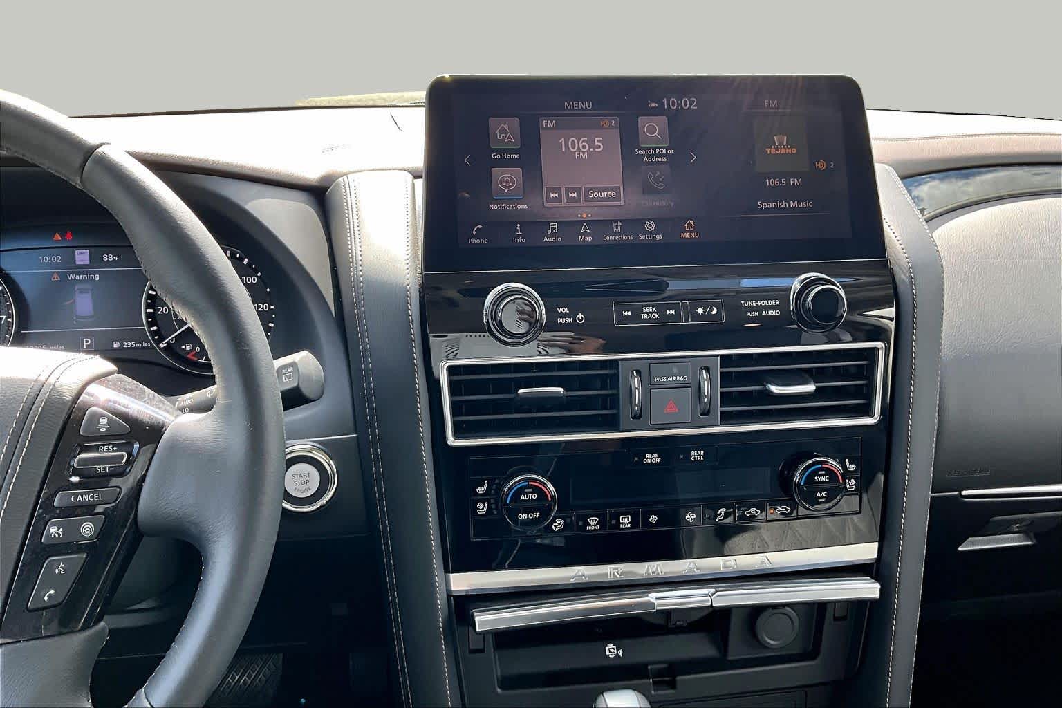2023 Nissan Armada Platinum Super Black at AutoNation USA Houston