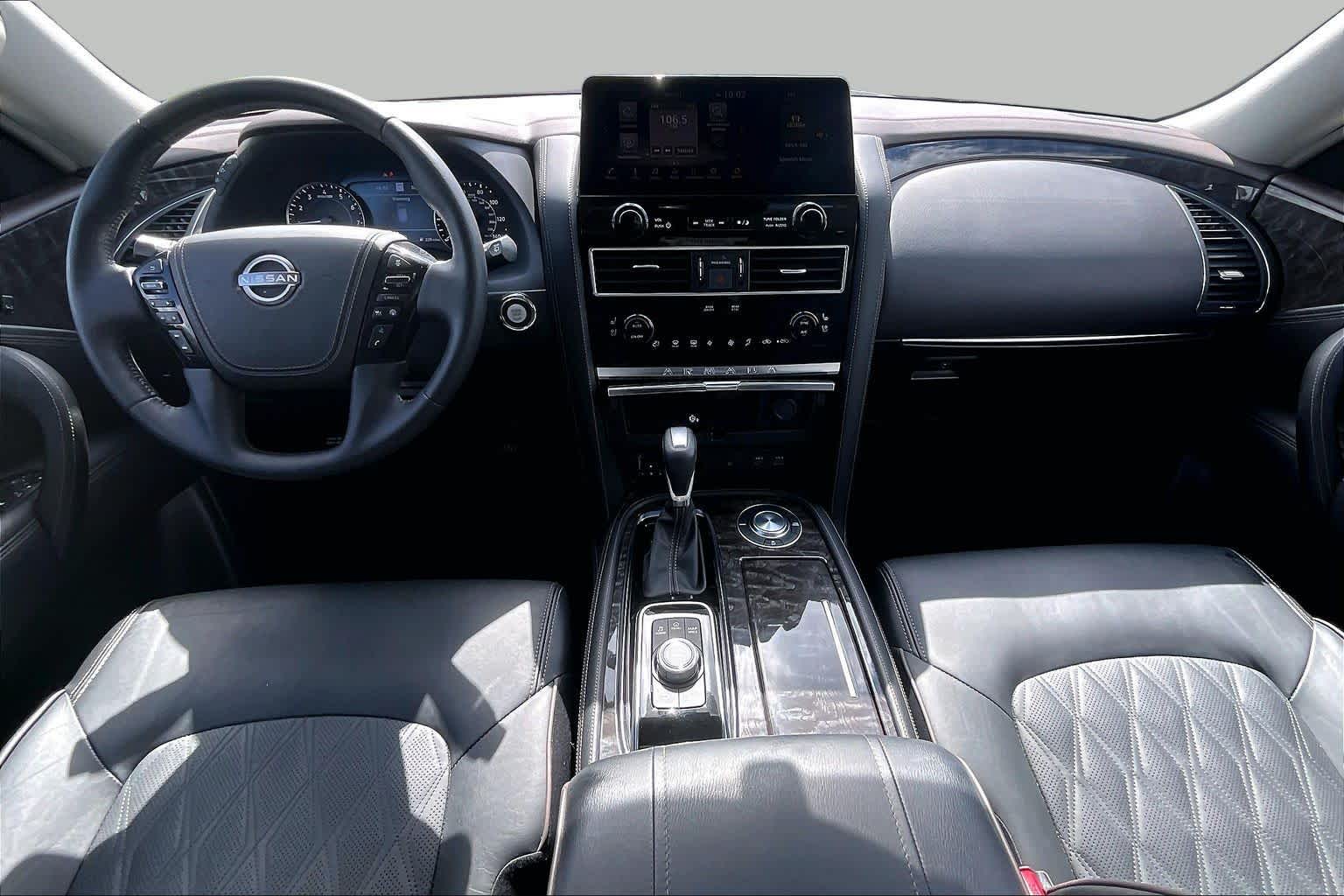 2023 Nissan Armada Platinum Super Black at AutoNation USA Houston