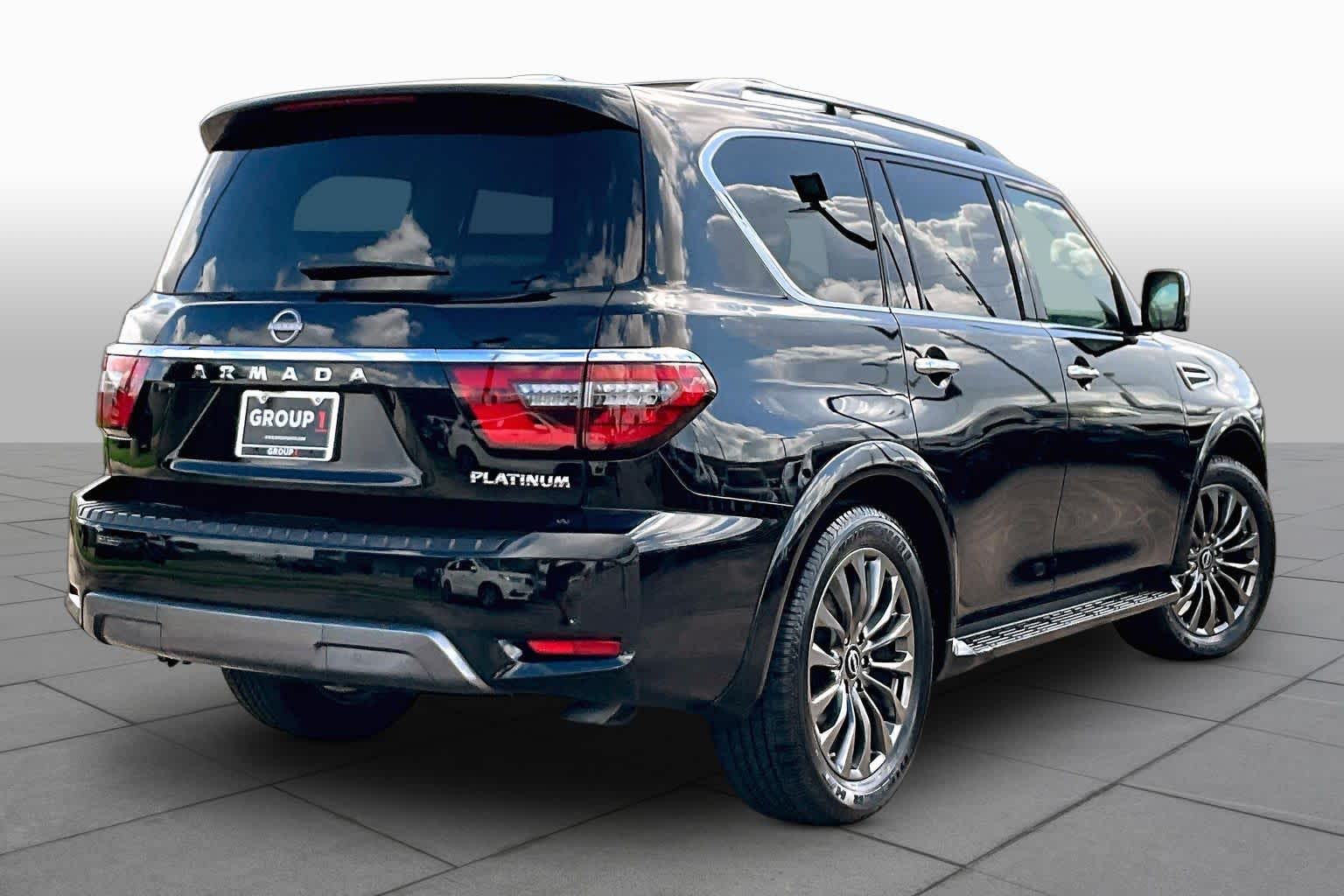 2023 Nissan Armada Platinum Super Black at AutoNation USA Houston
