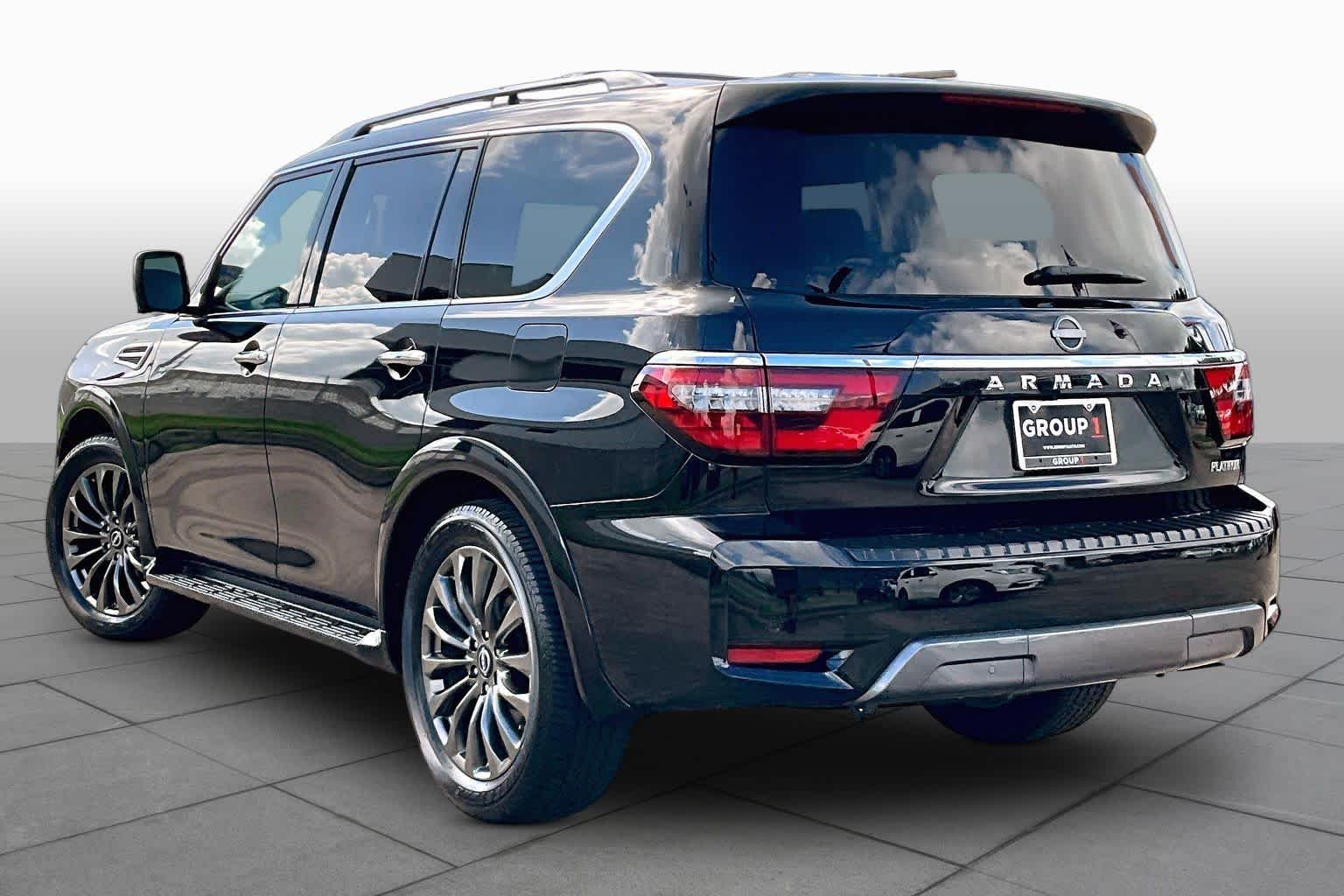 2023 Nissan Armada Platinum Super Black at AutoNation USA Houston