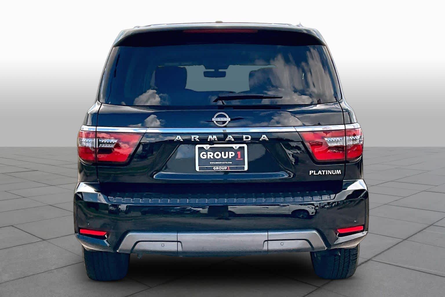 2023 Nissan Armada Platinum Super Black at AutoNation USA Houston