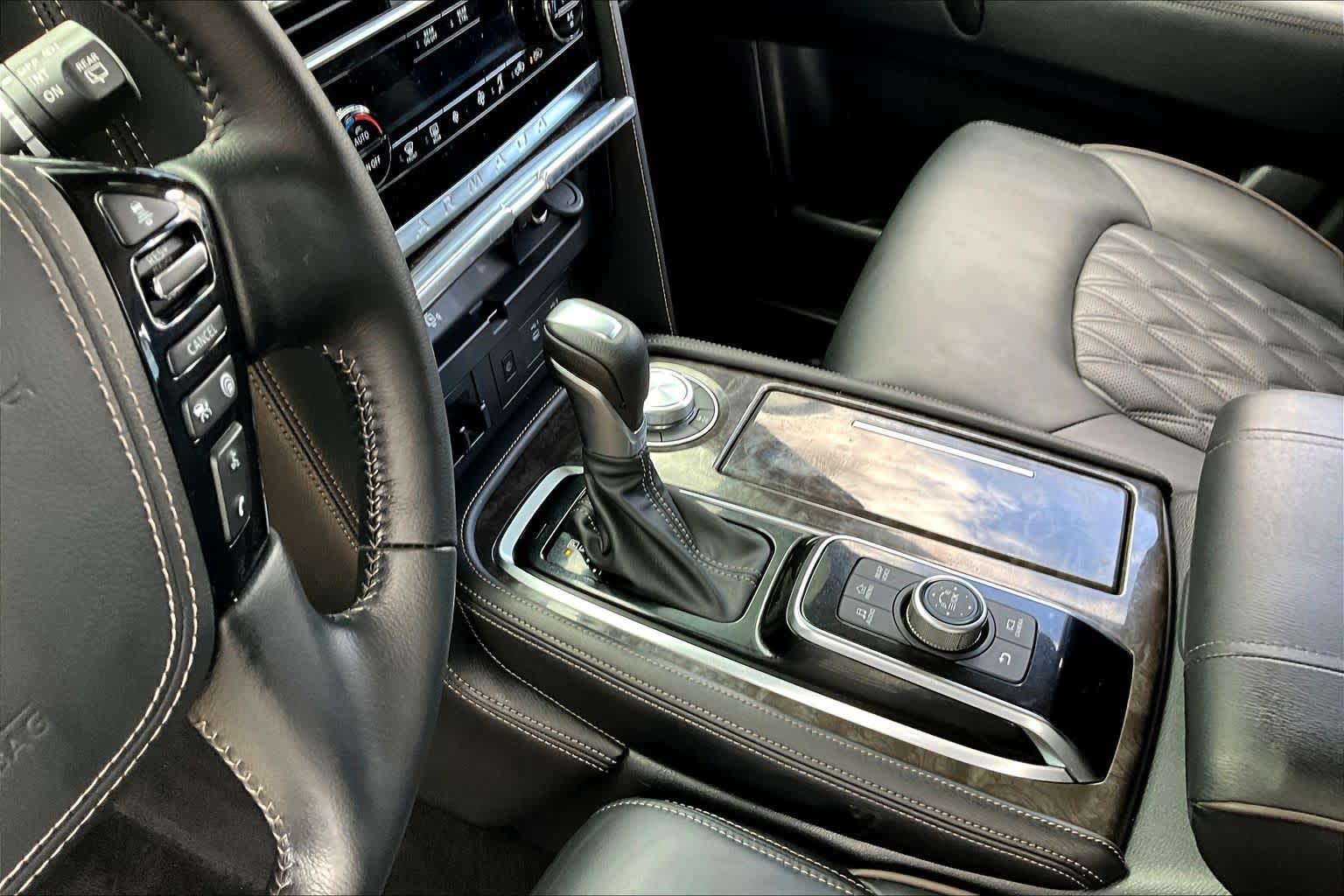 2024 Nissan Armada Platinum Gun Metallic at AutoNation Toyota Gulf Fwy