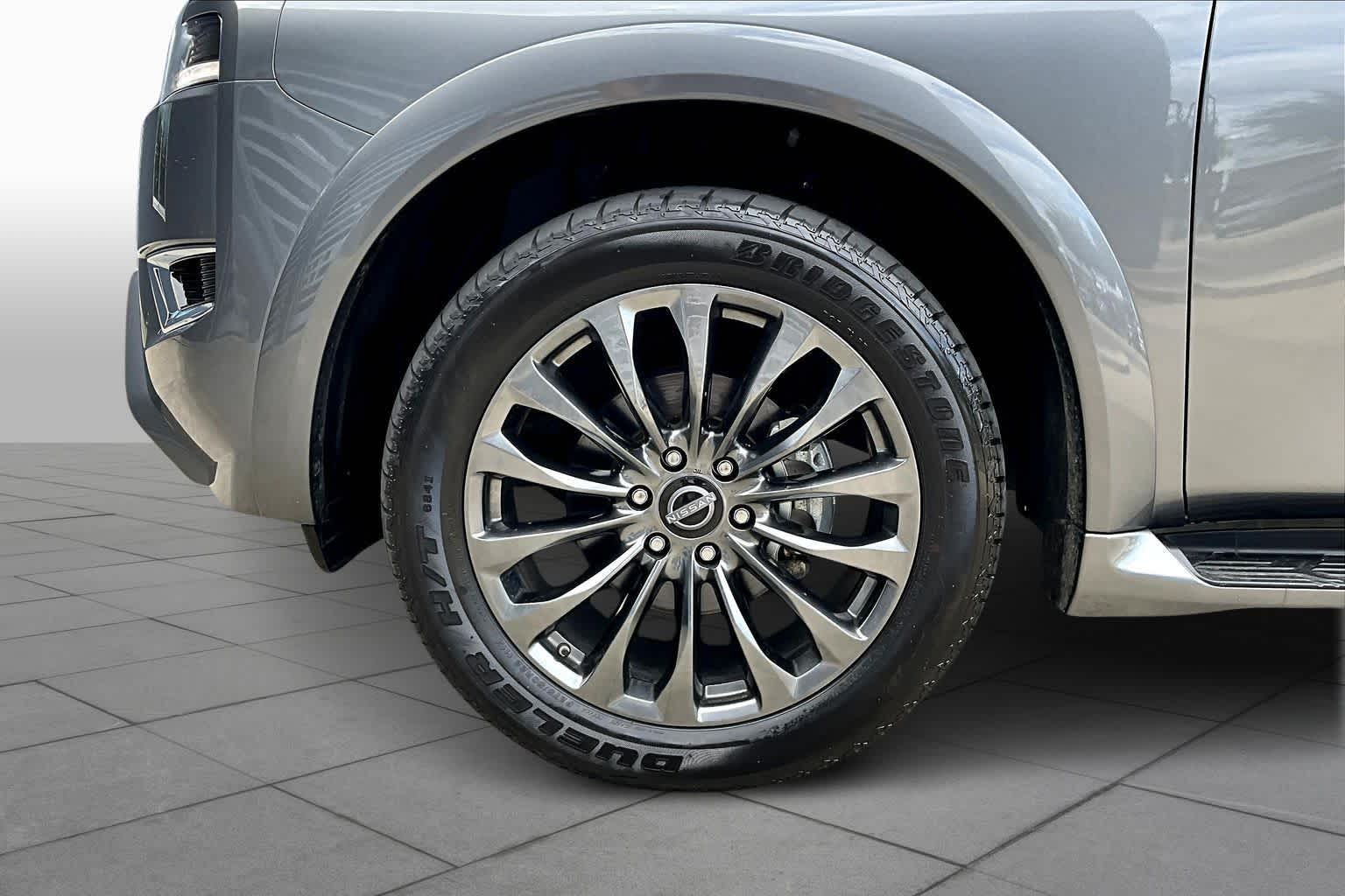 2024 Nissan Armada Platinum Gun Metallic at AutoNation Toyota Gulf Fwy