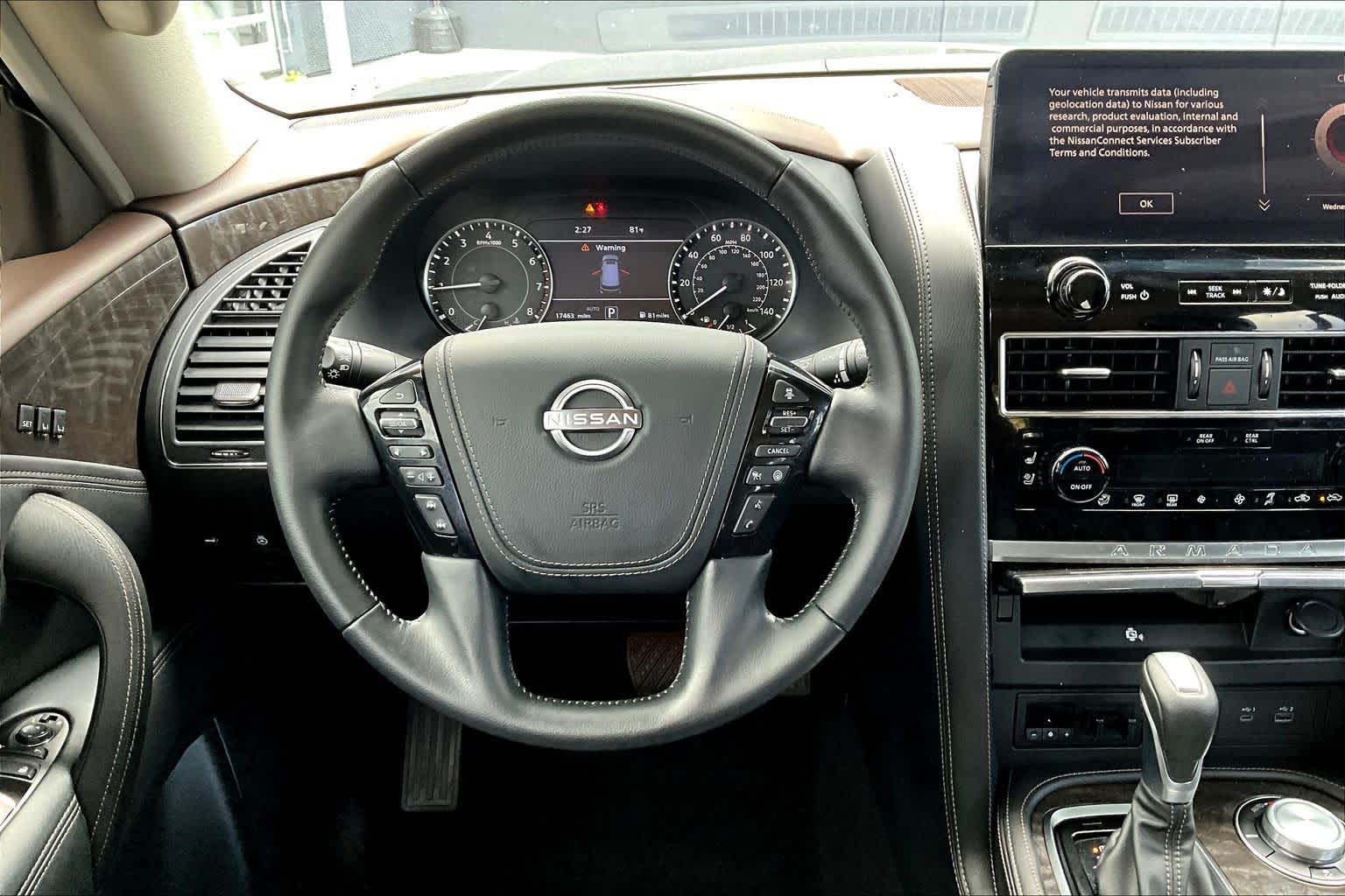 2024 Nissan Armada Platinum Gun Metallic at AutoNation Toyota Gulf Fwy