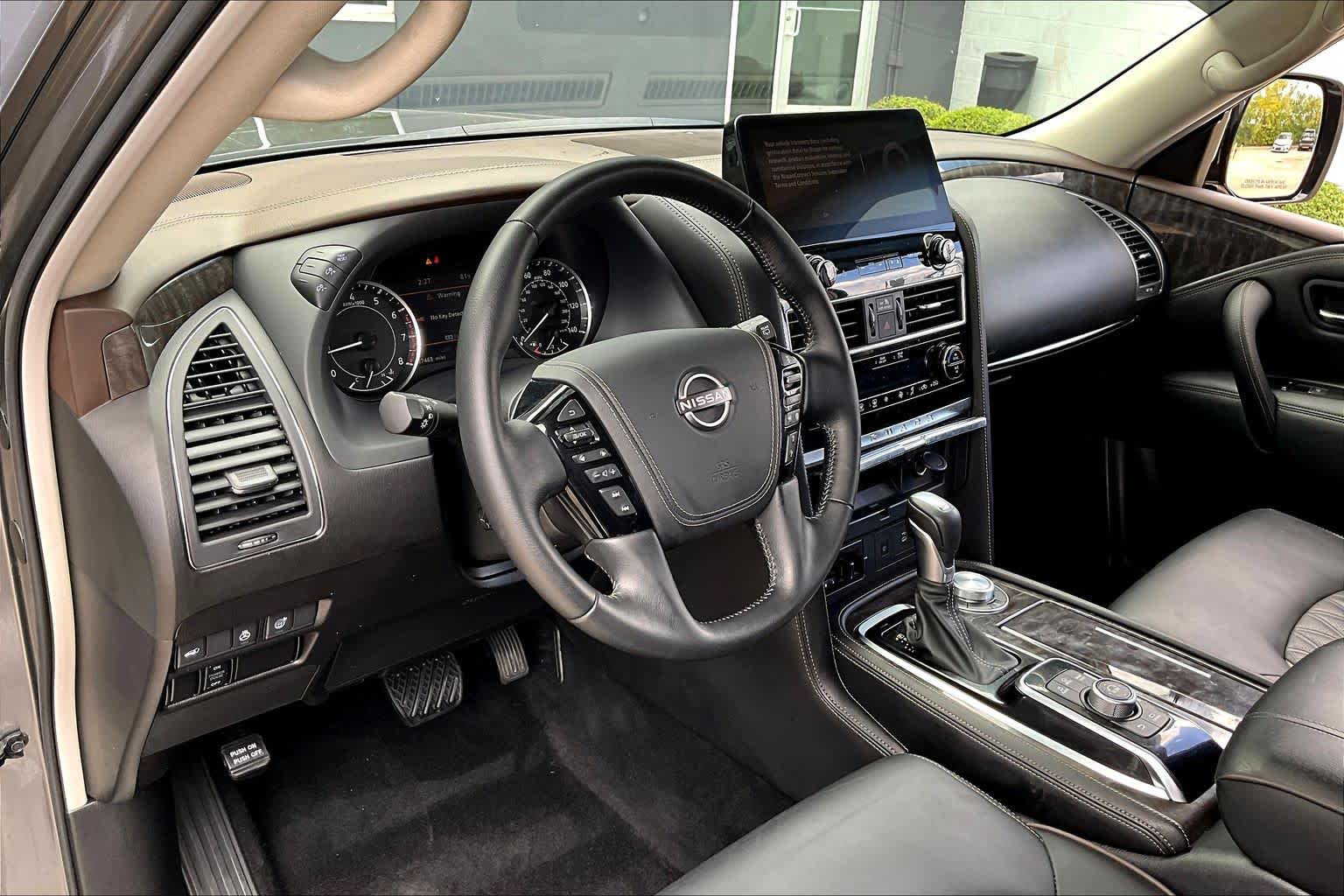 2024 Nissan Armada Platinum Gun Metallic at AutoNation Toyota Gulf Fwy