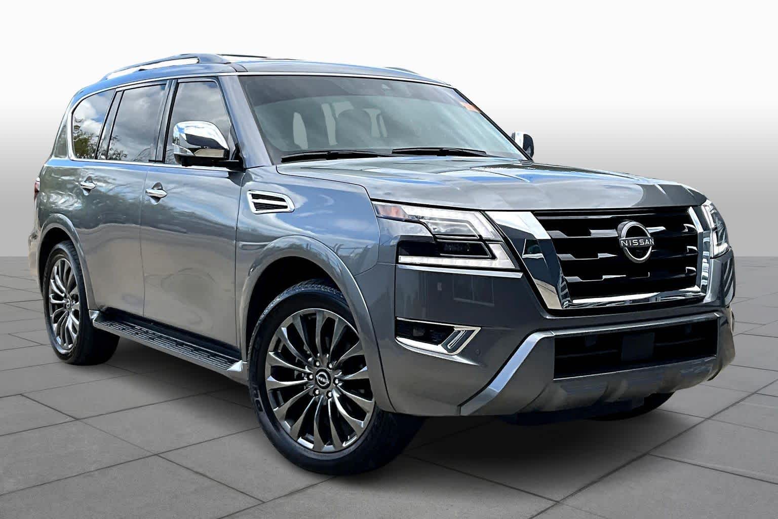 2024 Nissan Armada Platinum Gun Metallic at AutoNation Toyota Gulf Fwy