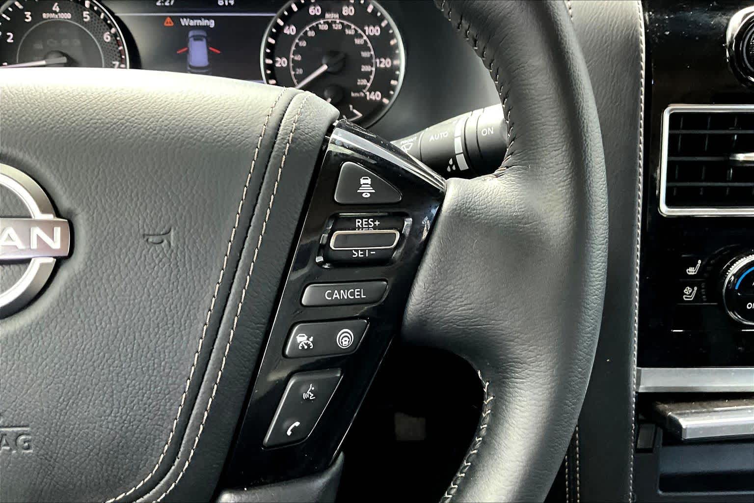 2024 Nissan Armada Platinum Gun Metallic at AutoNation Toyota Gulf Fwy