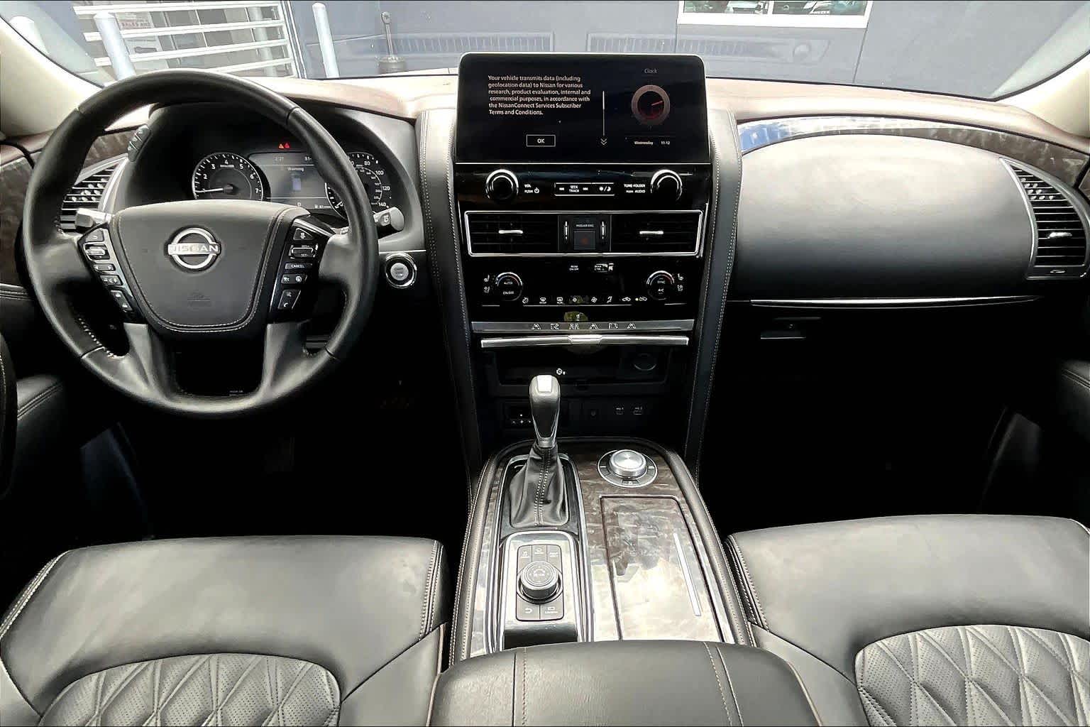 2024 Nissan Armada Platinum Gun Metallic at AutoNation Toyota Gulf Fwy