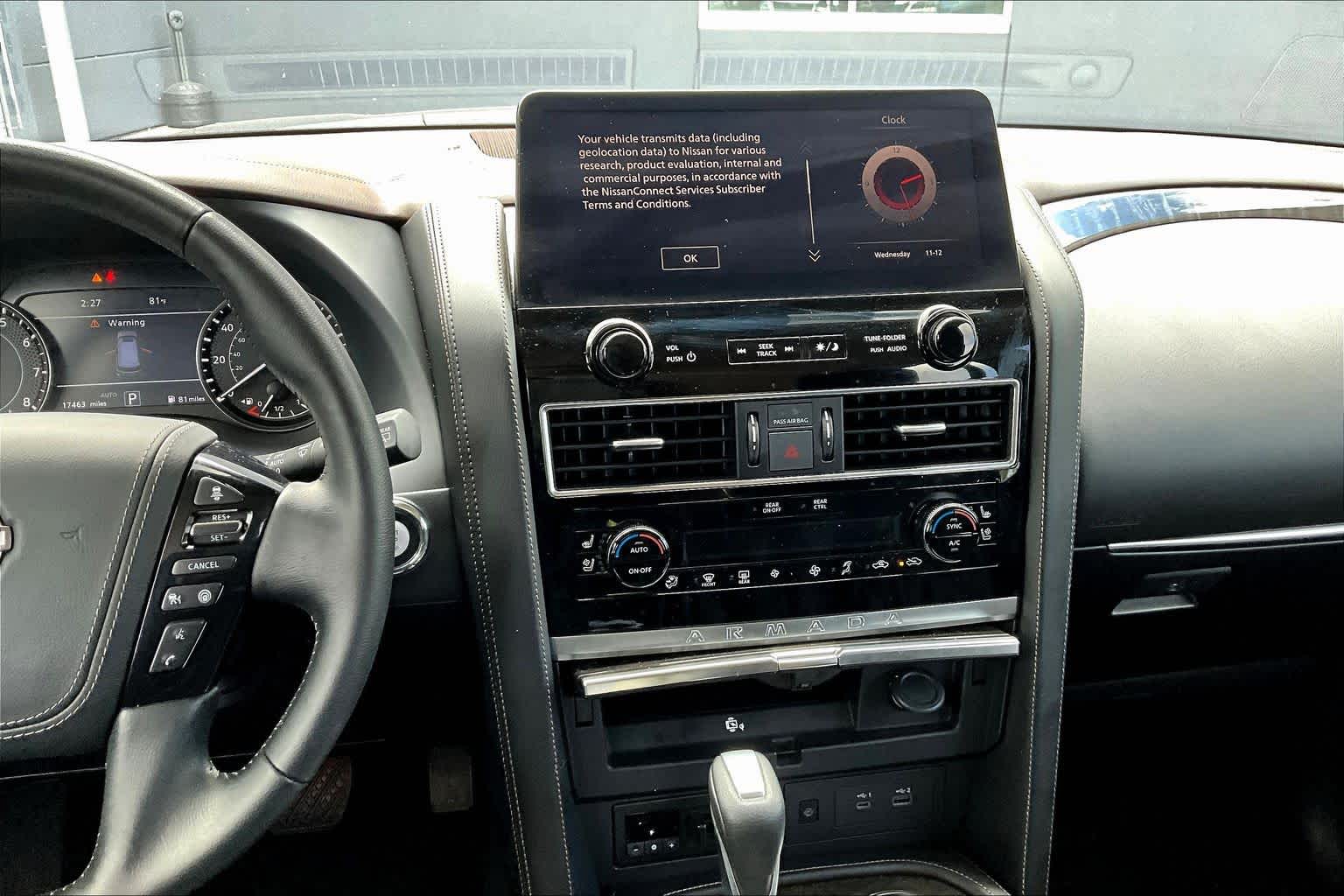 2024 Nissan Armada Platinum Gun Metallic at AutoNation Toyota Gulf Fwy