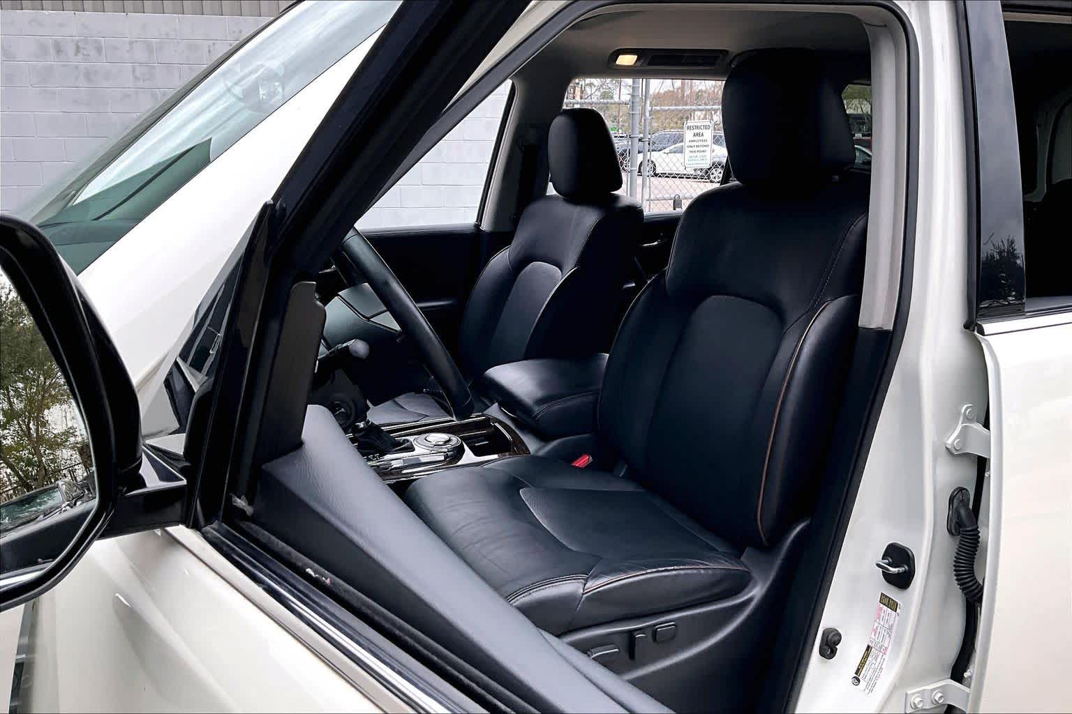 2019 Nissan Armada SL Pearl White Tricoat at Honda of Clear Lake