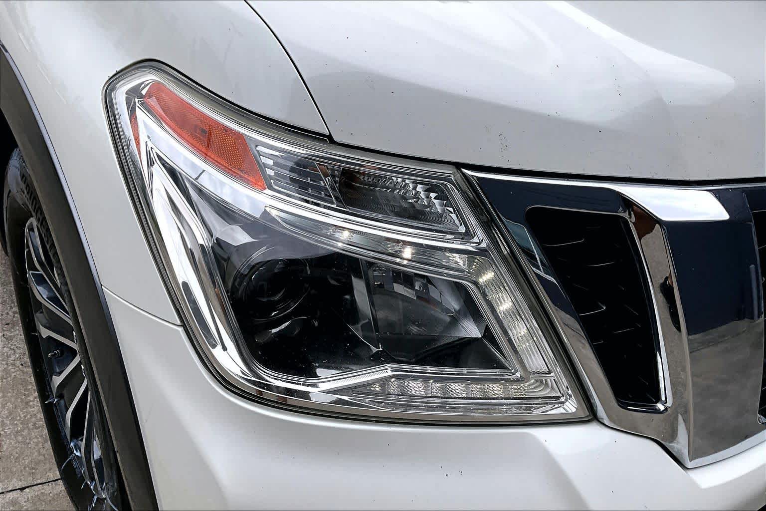 2019 Nissan Armada SL Pearl White Tricoat at Honda of Clear Lake