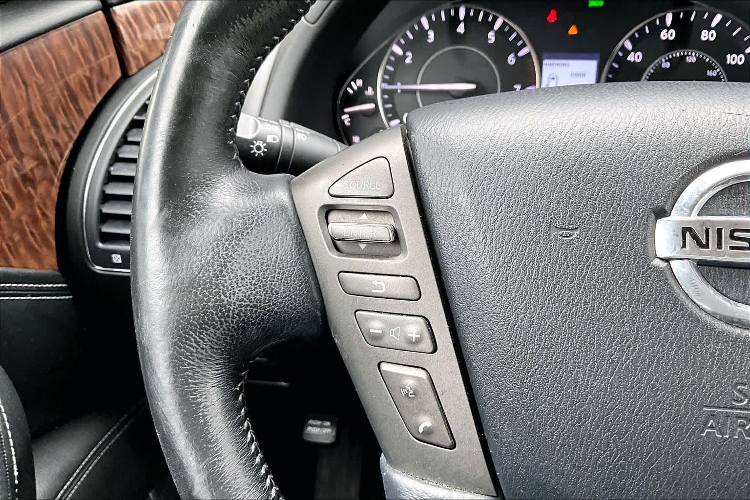 2019 Nissan Armada SL Pearl White Tricoat at Honda of Clear Lake