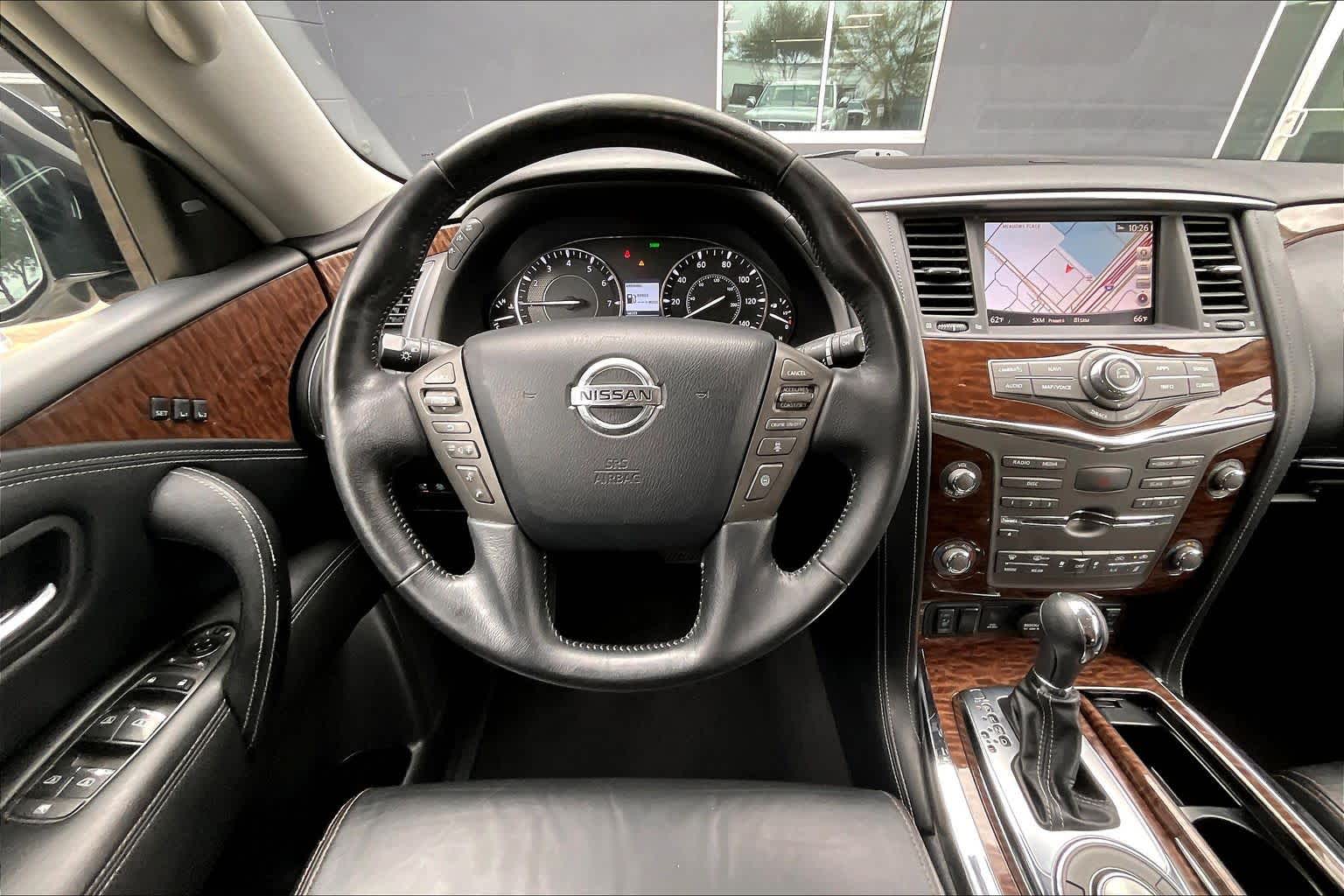 2019 Nissan Armada SL Pearl White Tricoat at Honda of Clear Lake