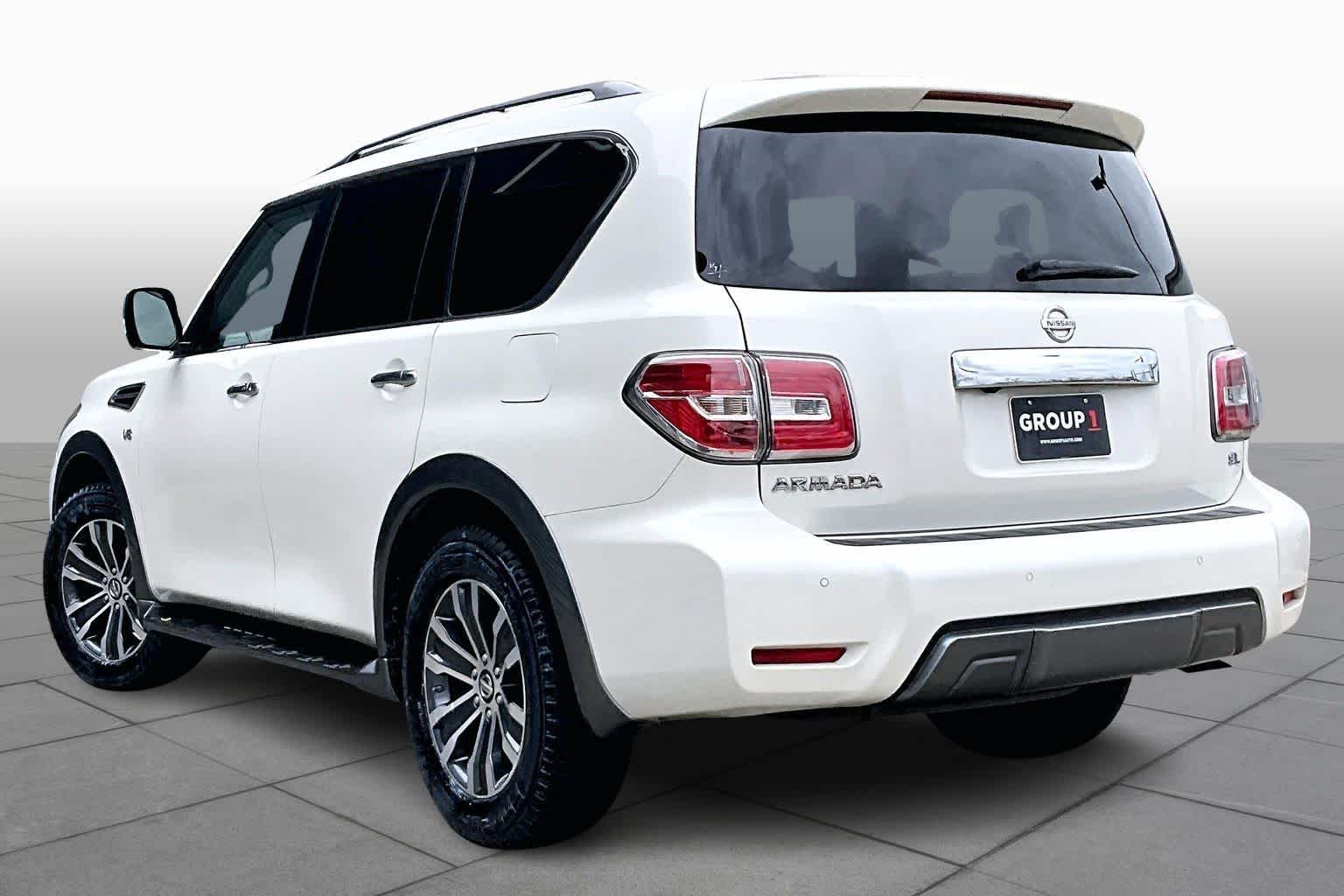 2019 Nissan Armada SL Pearl White Tricoat at Honda of Clear Lake